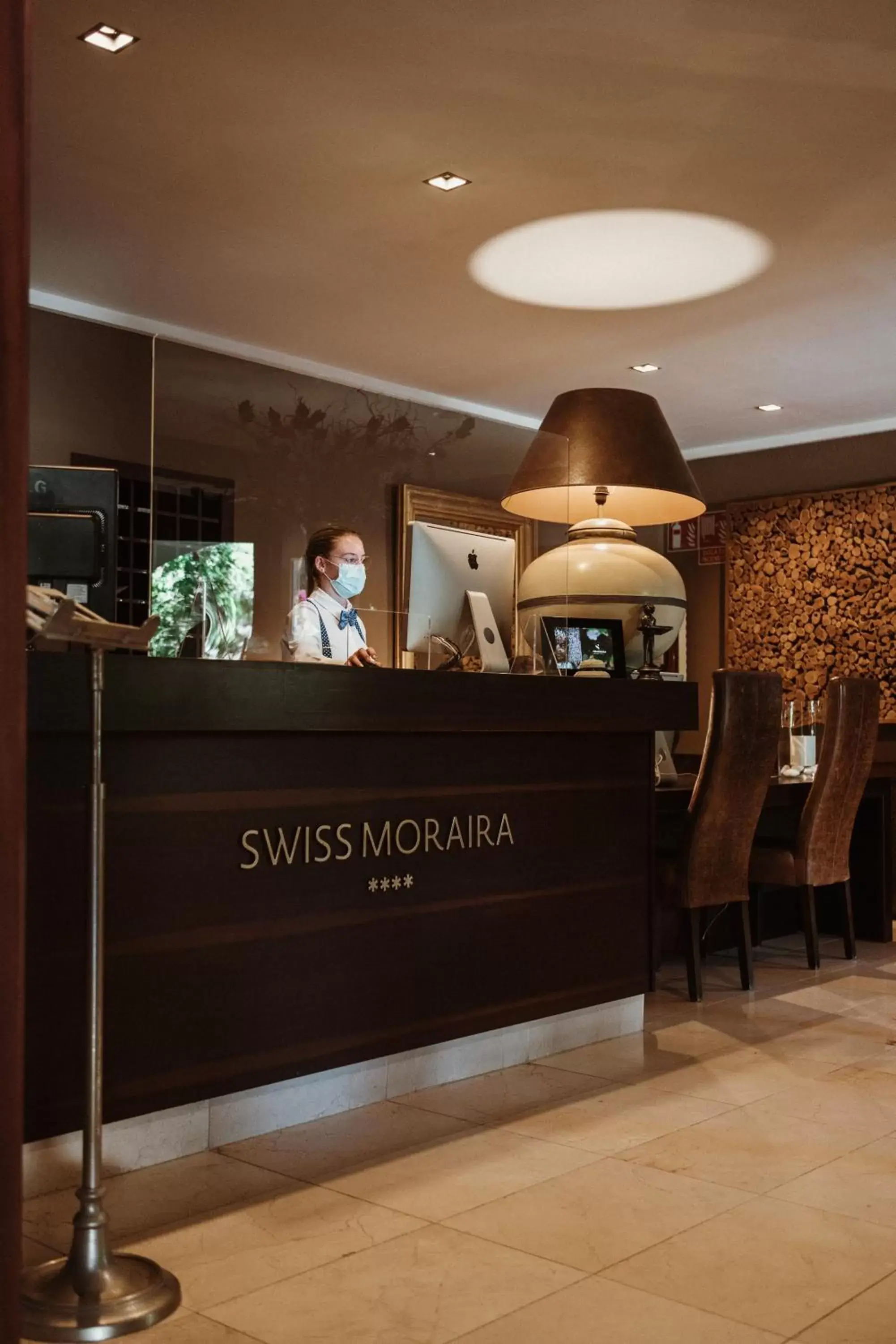 Lobby or reception in Hotel Swiss Moraira