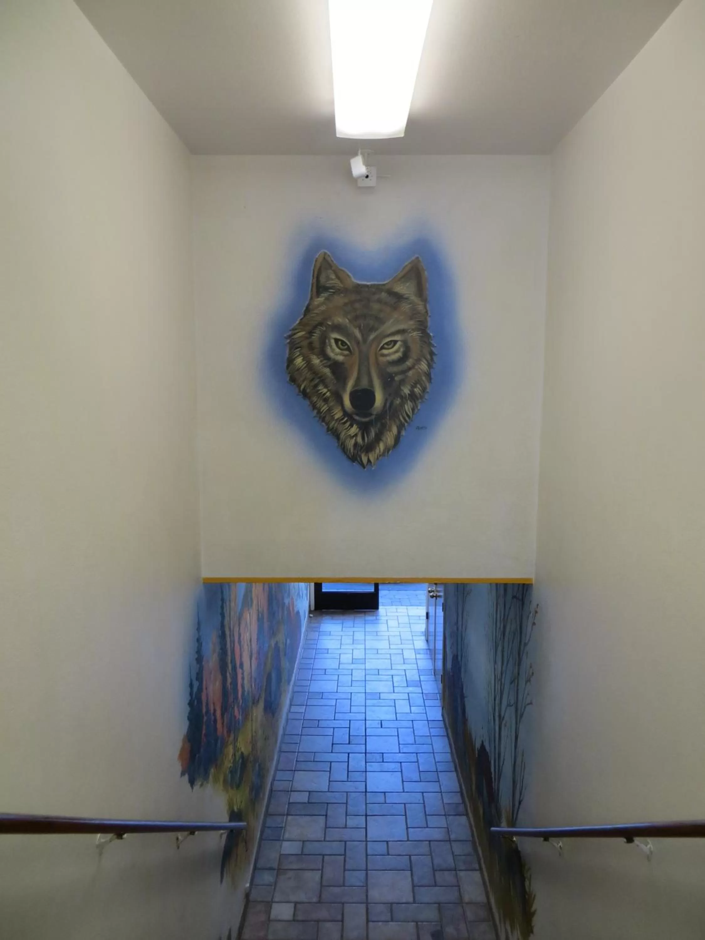 Decorative detail in Stardust Lodge