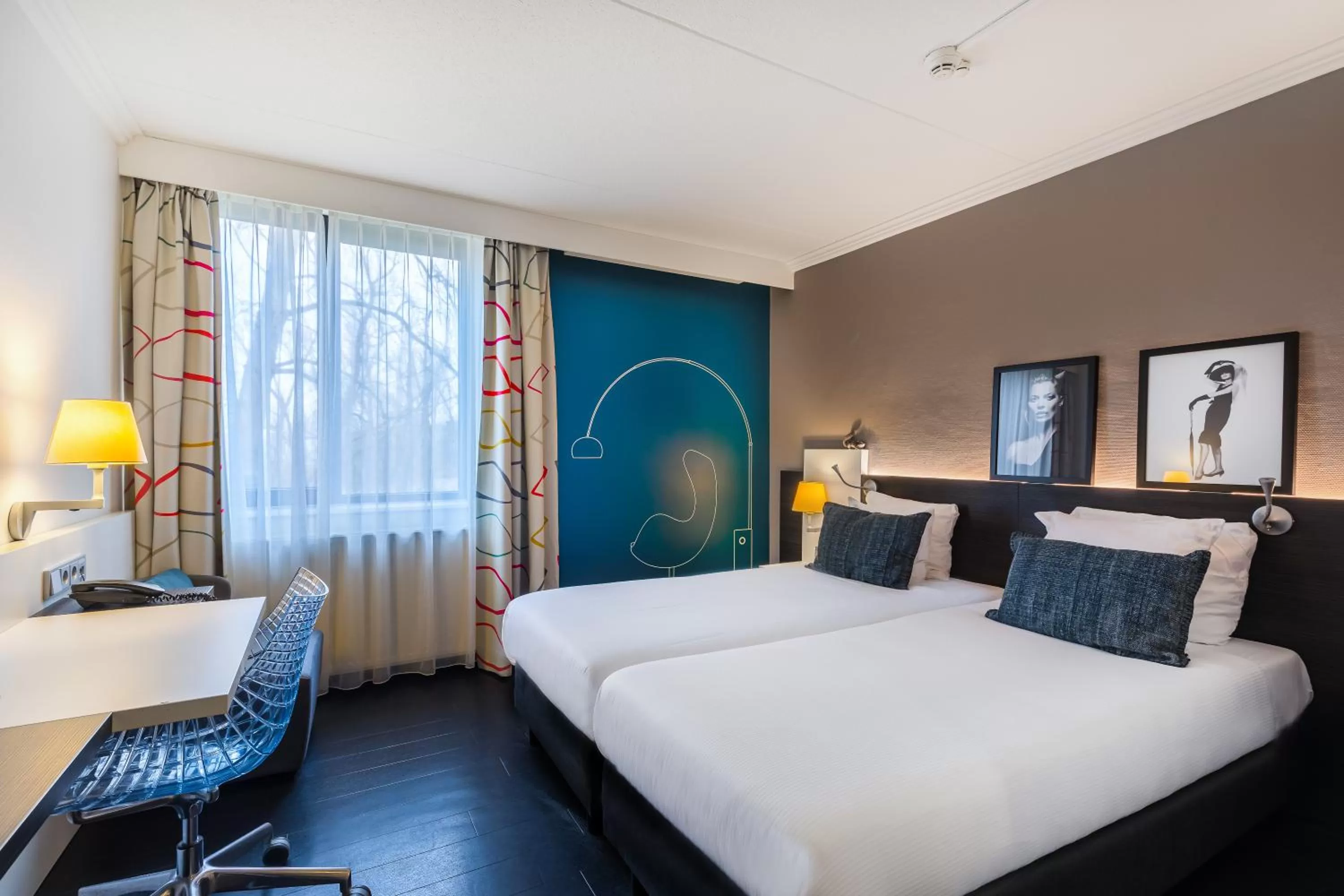 Bedroom, Bed in Postillion Hotel Deventer