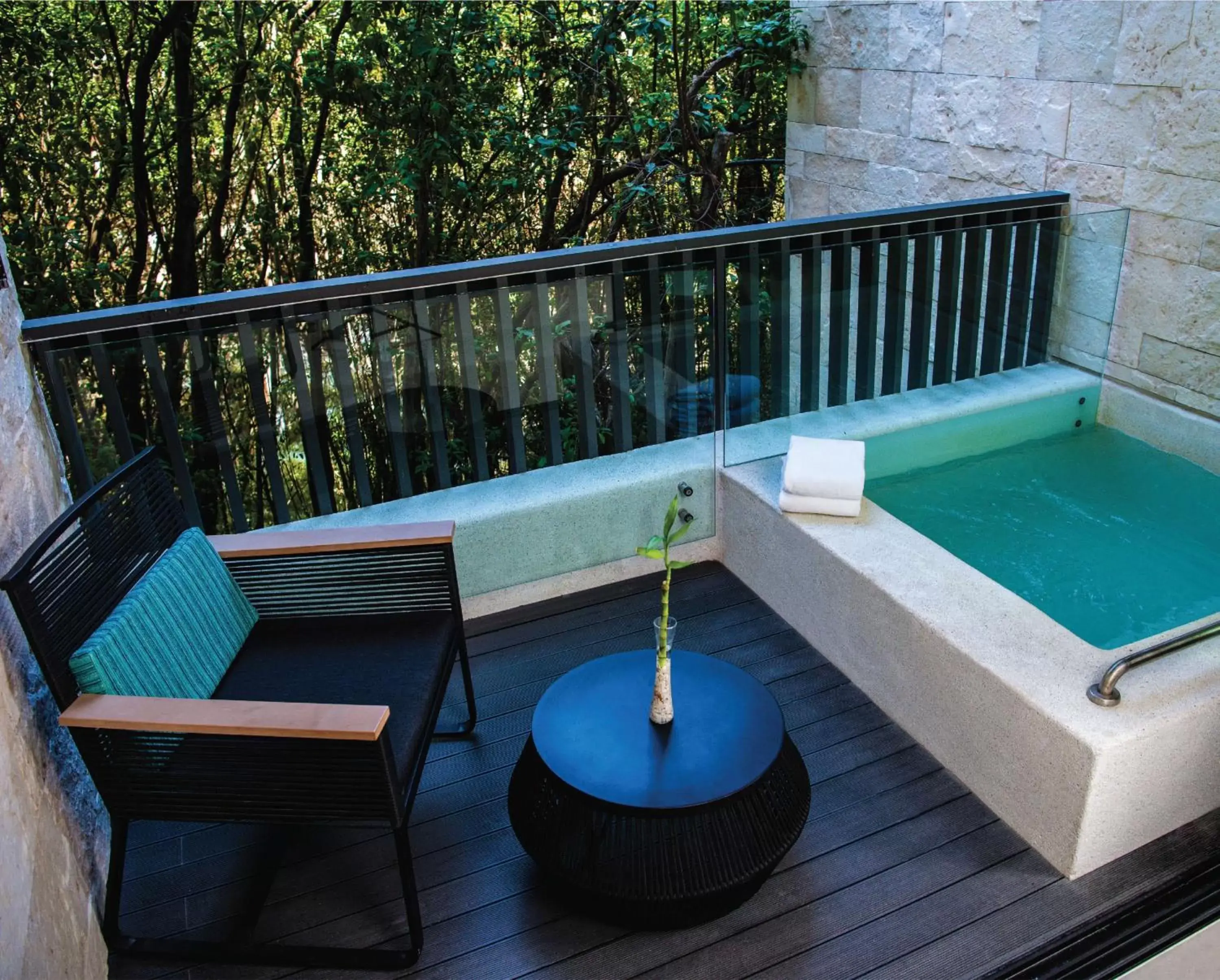 Bedroom, Swimming Pool in Grand Hyatt Playa del Carmen Resort