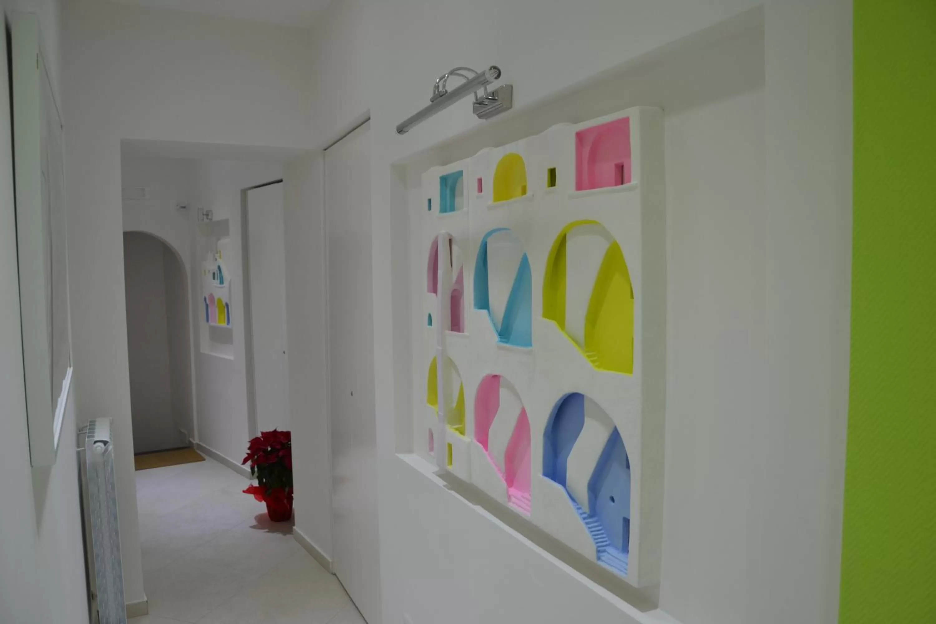 Decorative detail in Terra Murata Boutique b&b