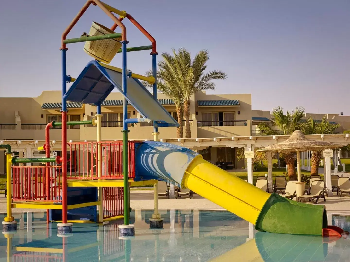 Children play ground, Water Park in Coral Sea Holiday Resort and Aqua Park