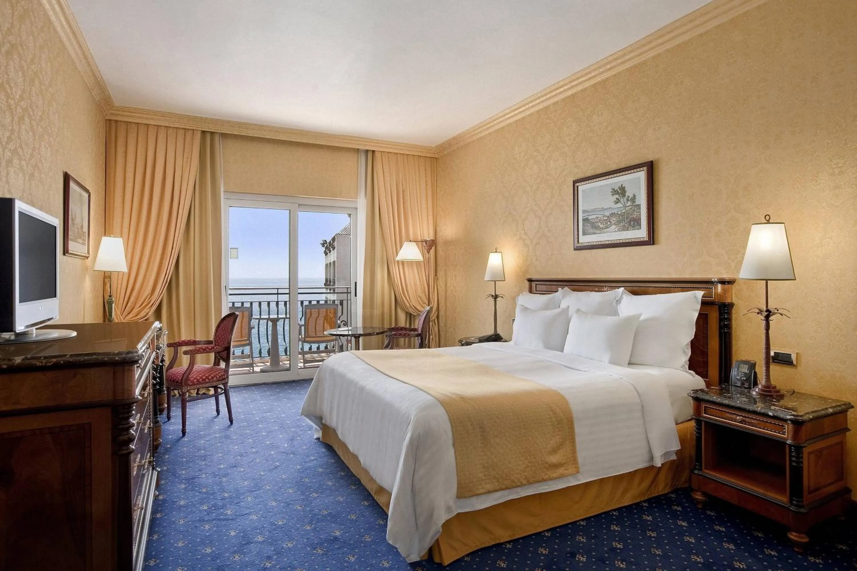 Photo of the whole room, Bed in Delta Hotels by Marriott Giardini Naxos