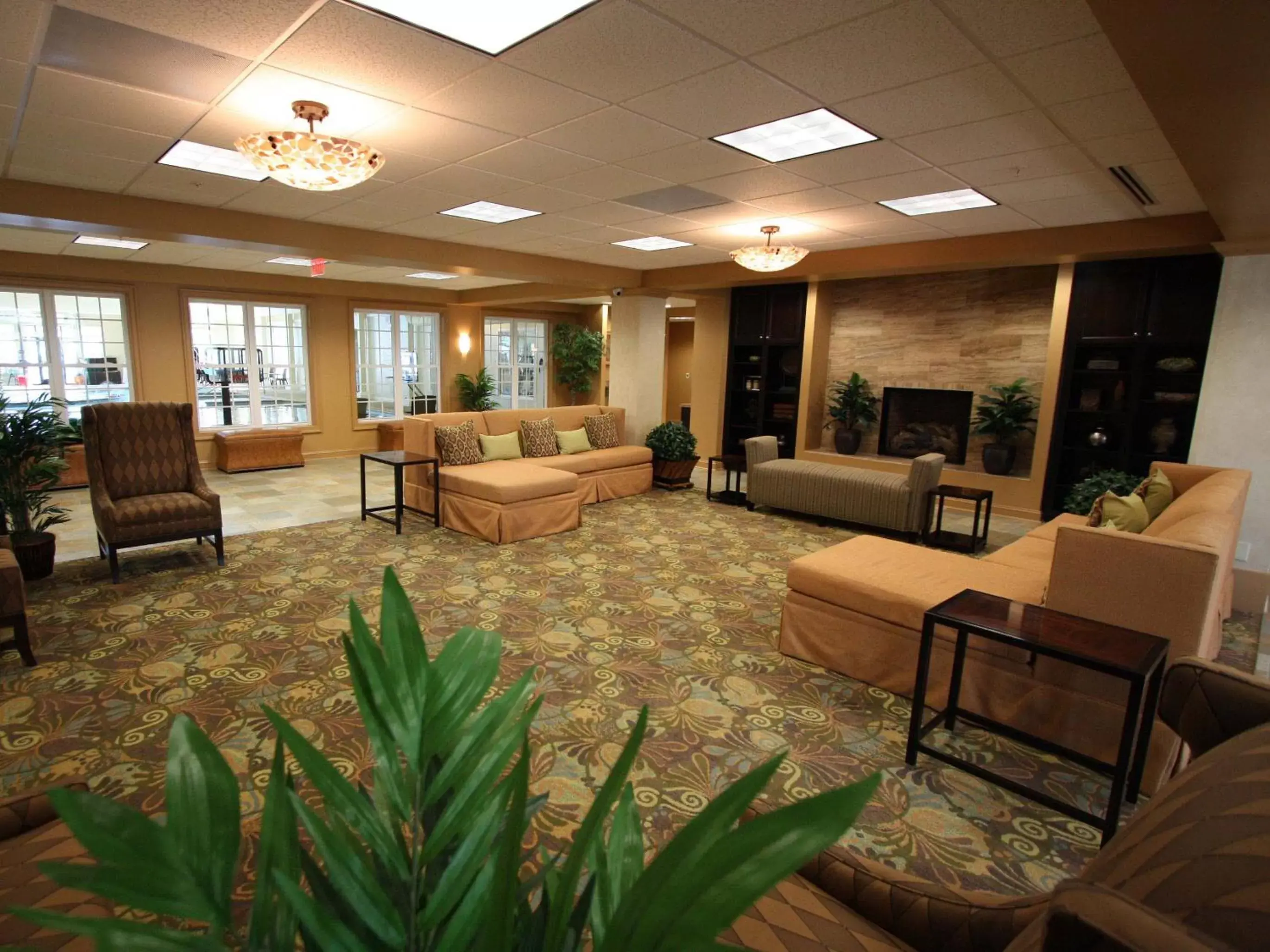 Lobby or reception in The Colonies at Williamsburg Lobby or reception in The Colonies at Williamsburg