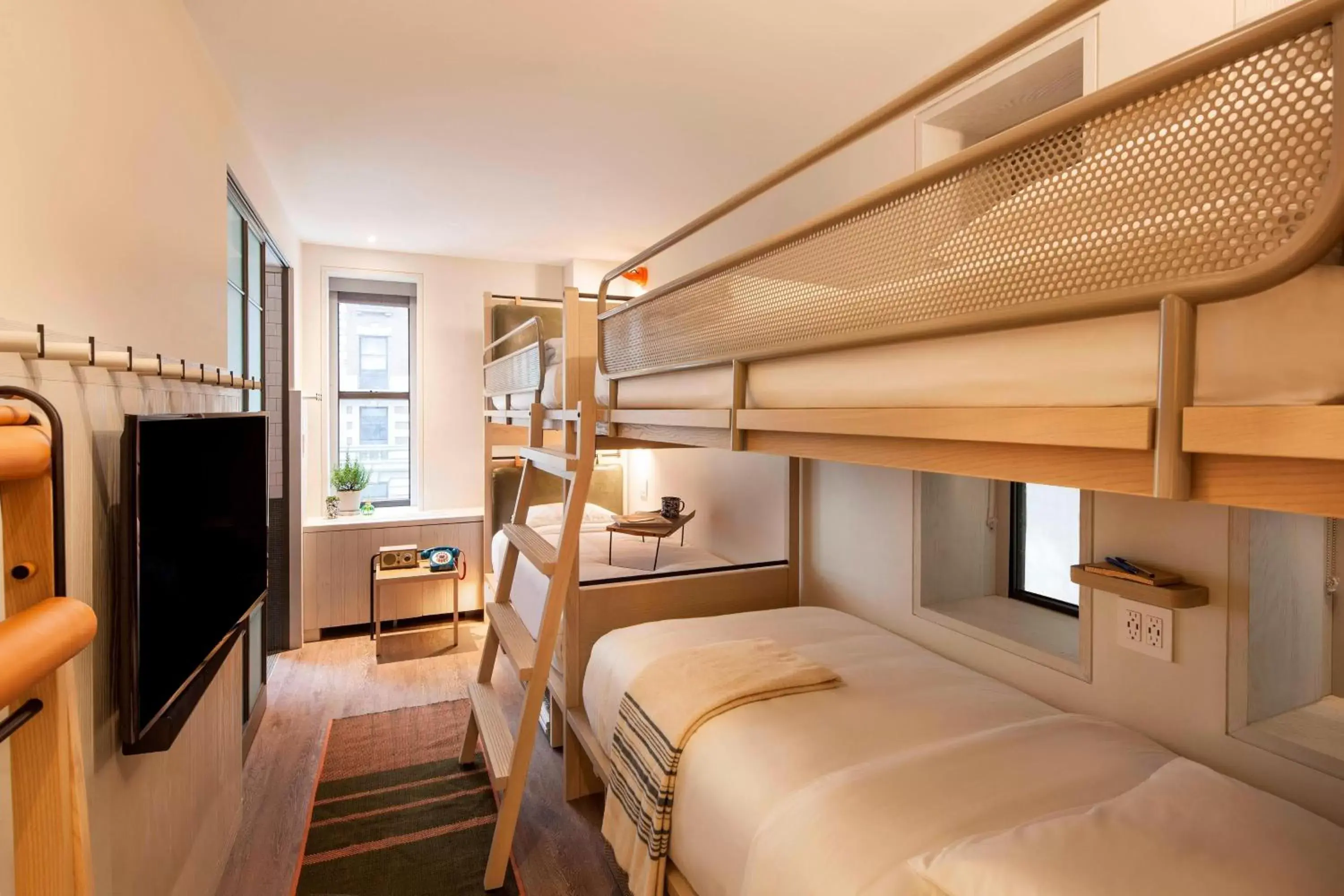 Photo of the whole room, Bunk Bed in MOXY NYC Times Square