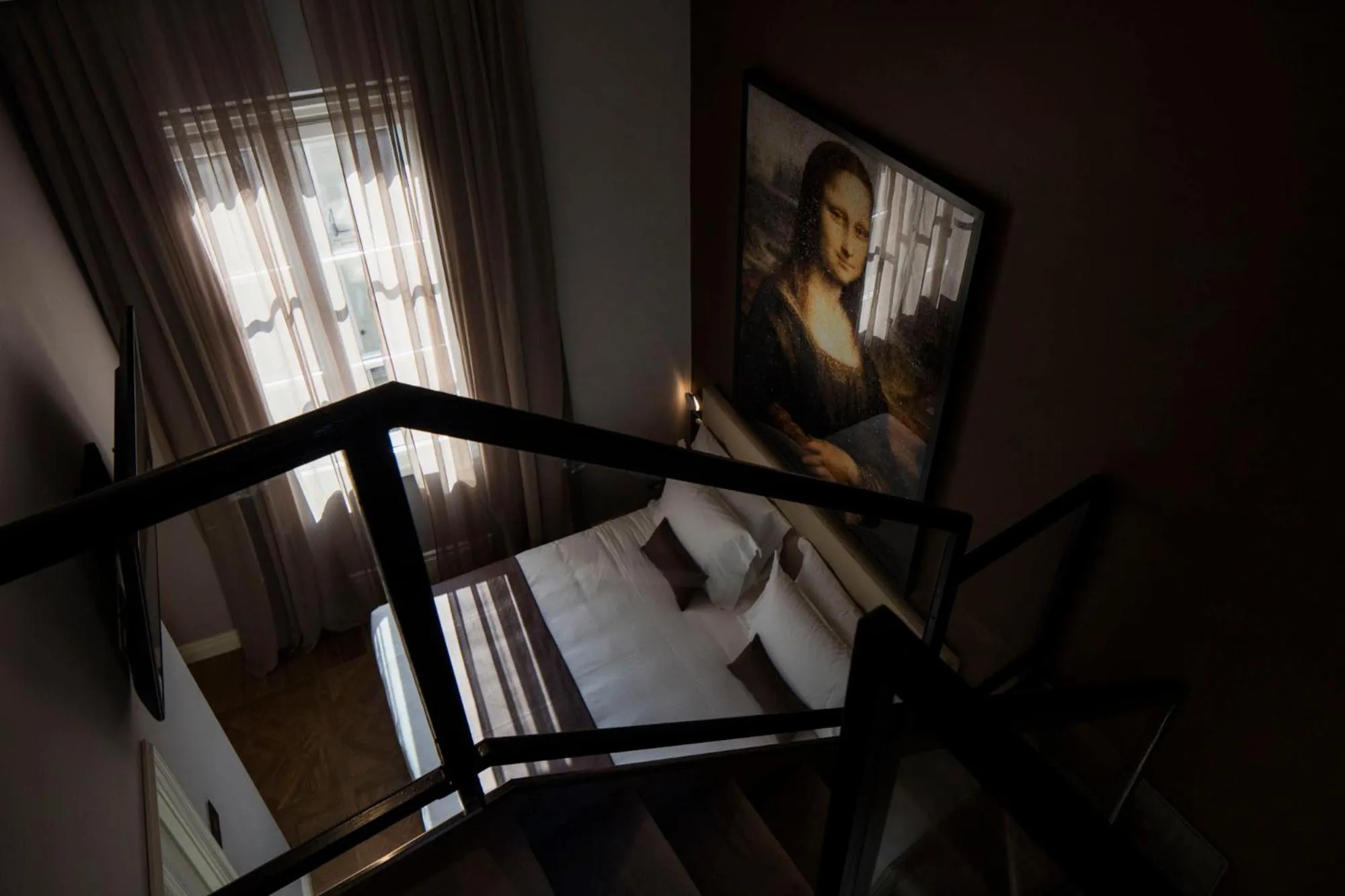 Photo of the whole room, Bed in The Frame Hotel