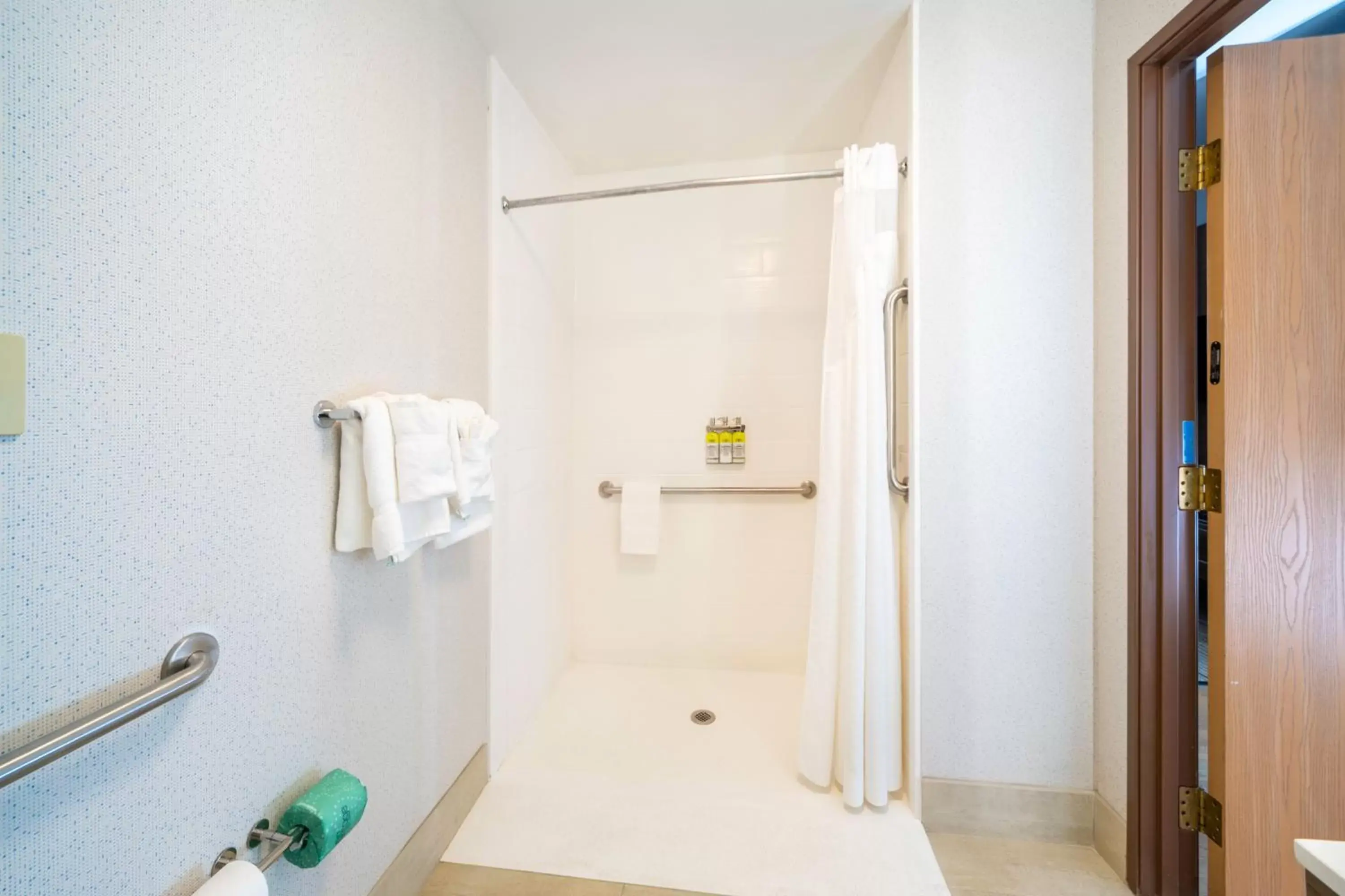 Shower, Bathroom in Holiday Inn Express Rochelle, an IHG Hotel