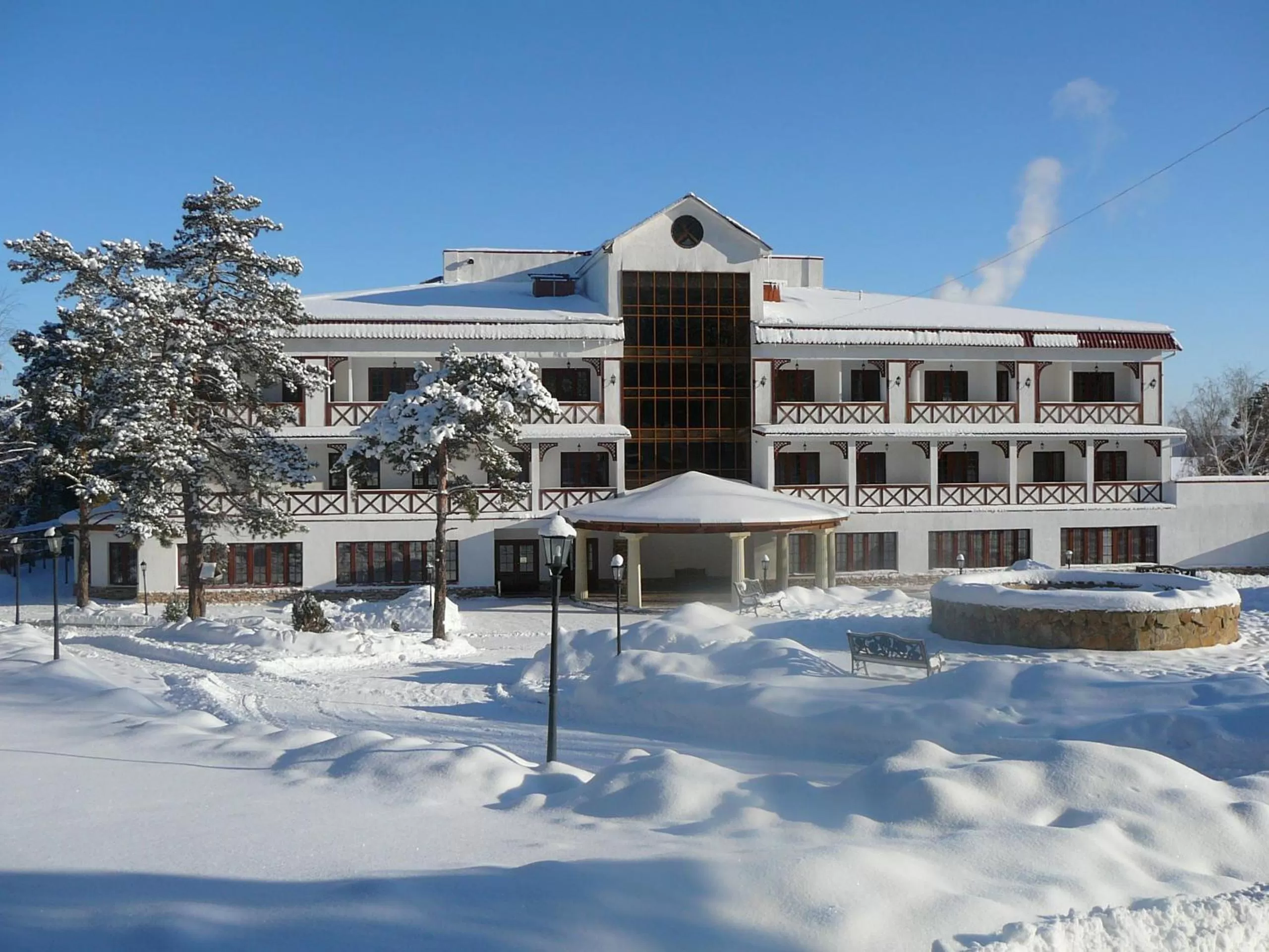 Winter in Park Hotel Kokshetau