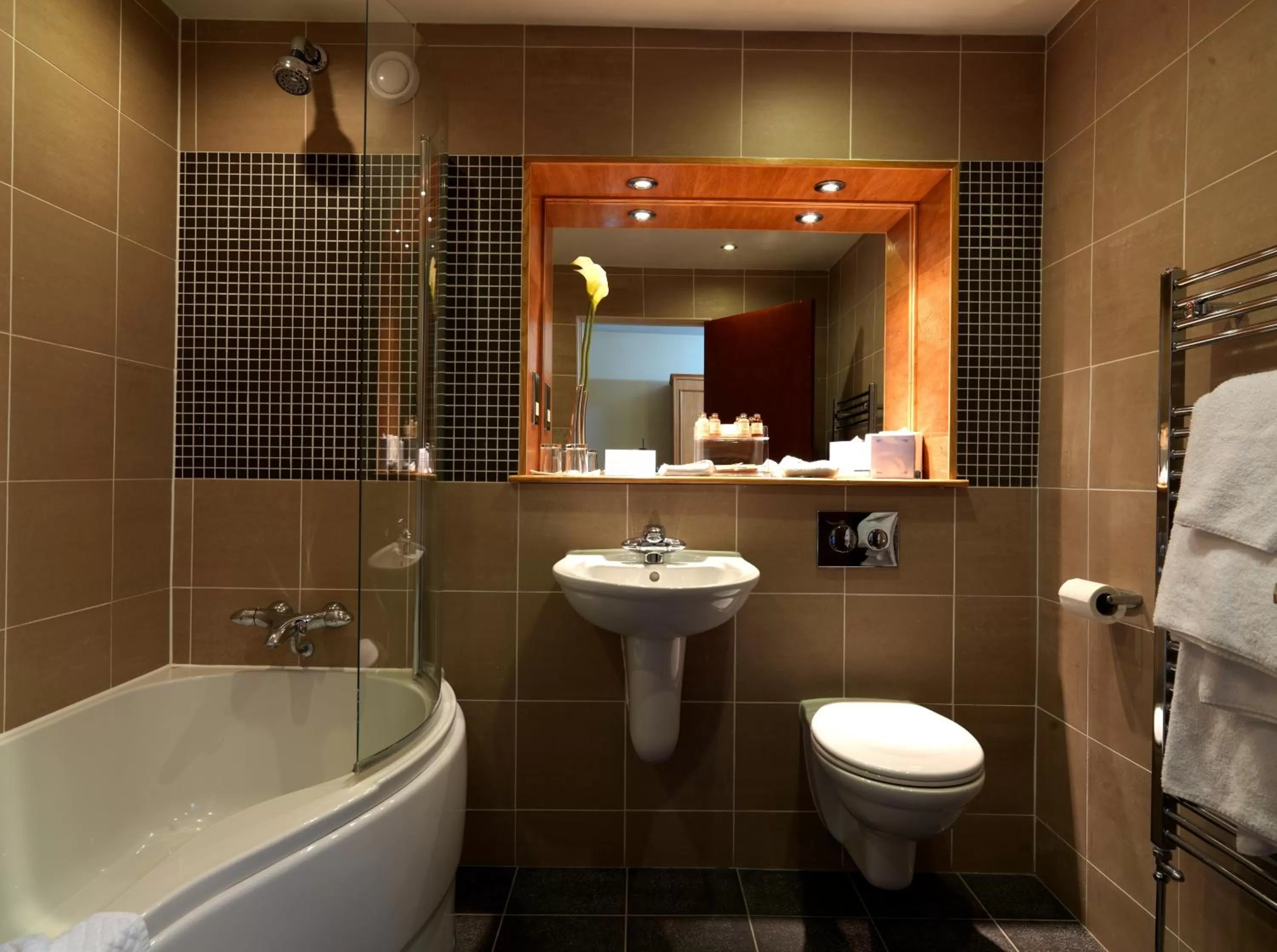 Bathroom in Thornton Hall Hotel & Spa