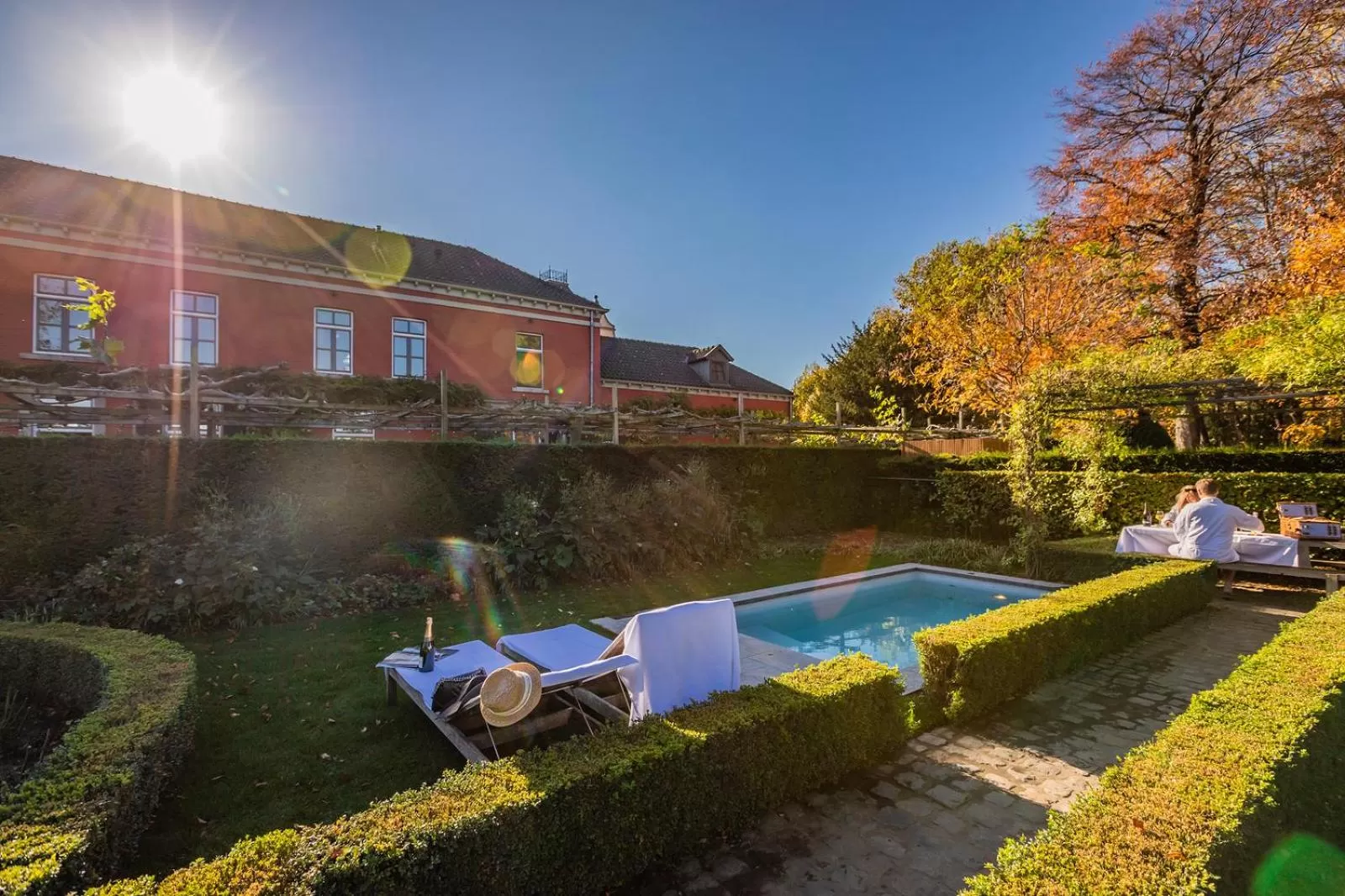 Swimming pool in Landgoed Kasteel de Hoogenweerth