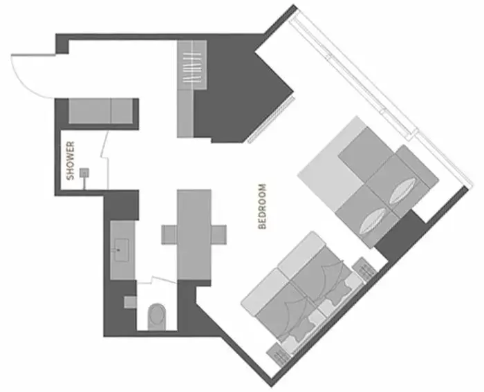 Floor Plan in The Classic 500 Pentaz Executive Residence