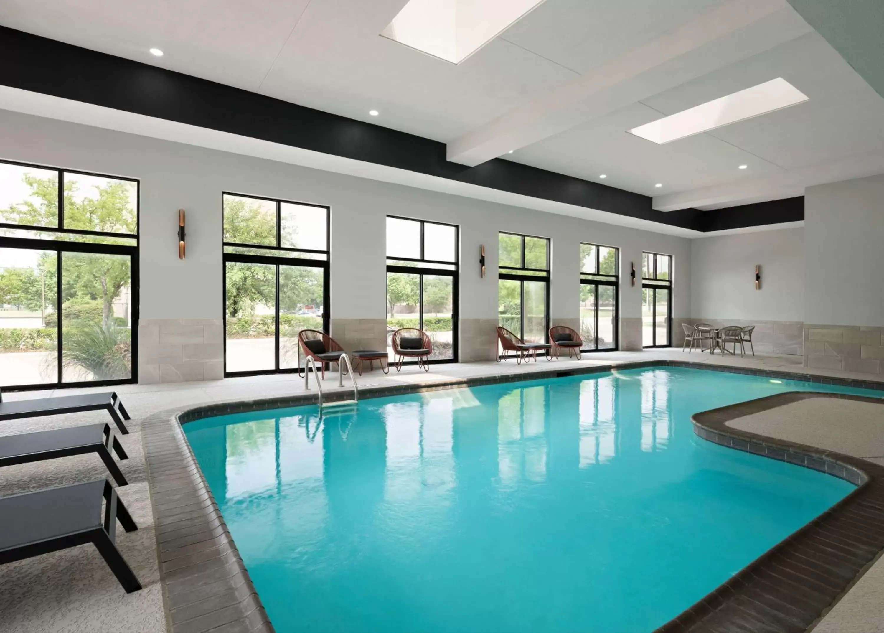 Pool view, Swimming Pool in Hampton Inn & Suites Dallas-DFW Airport Hurst