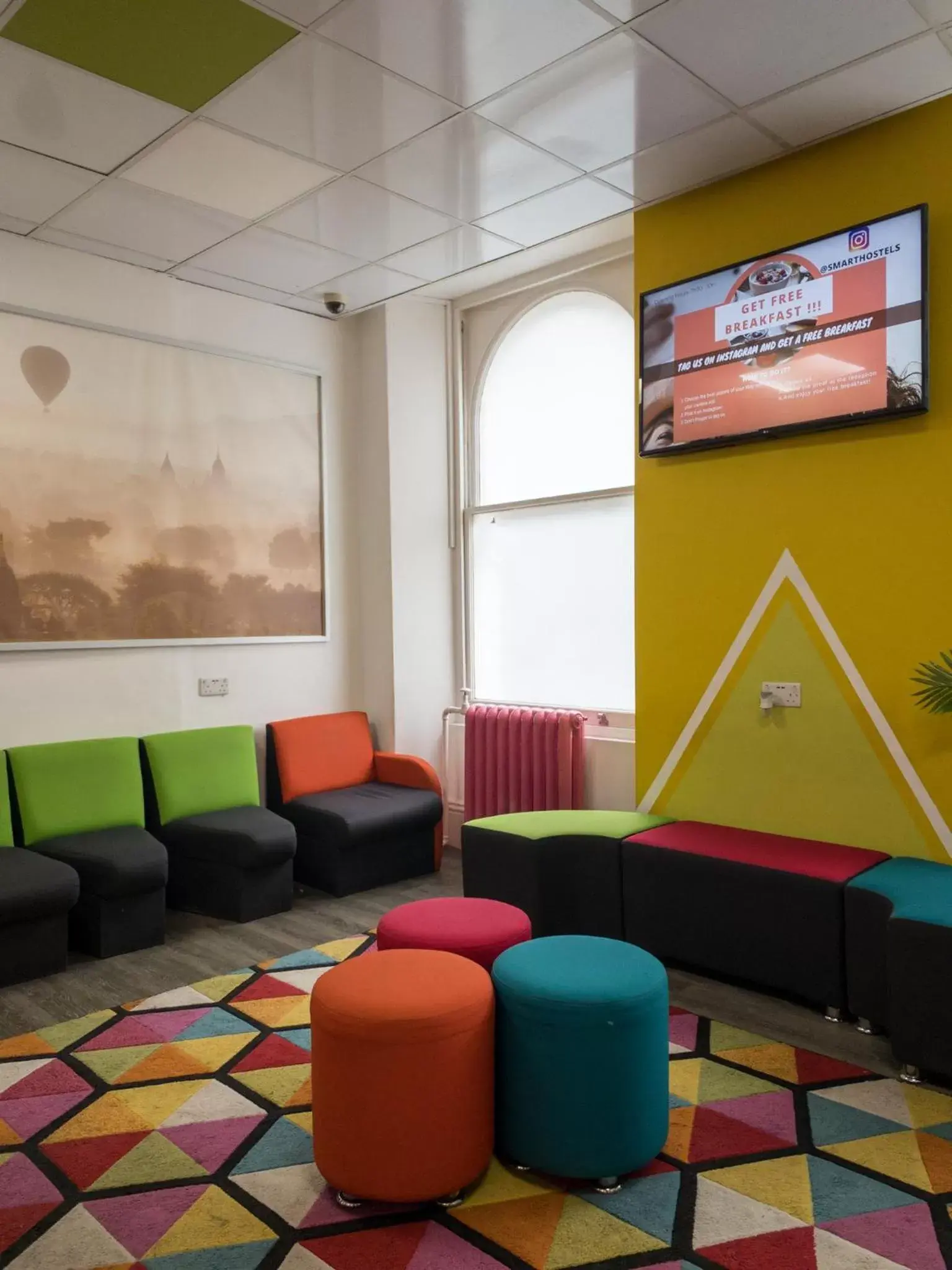 Lobby or reception in Smart Russell Square Hostel