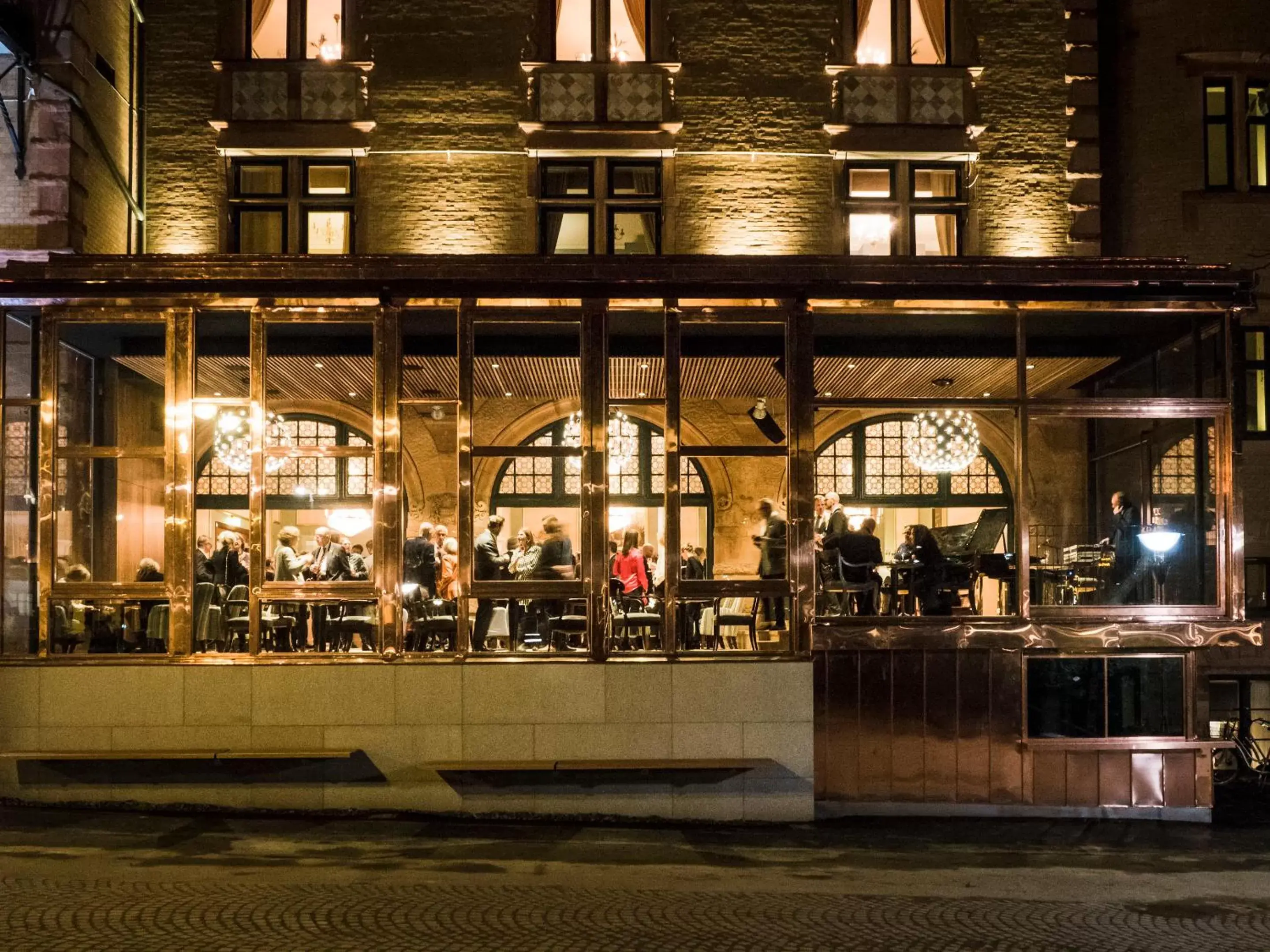 Facade/entrance in Grand Hotel Lund Facade/entrance in Grand Hotel Lund