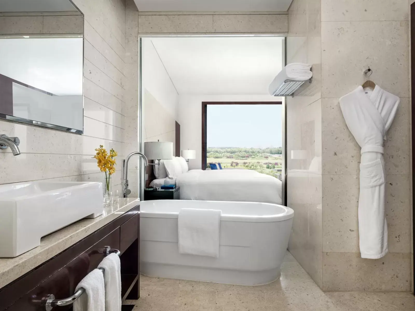 Bath, Bathroom in Cordis, Beijing Capital Airport By Langham Hospitality Group