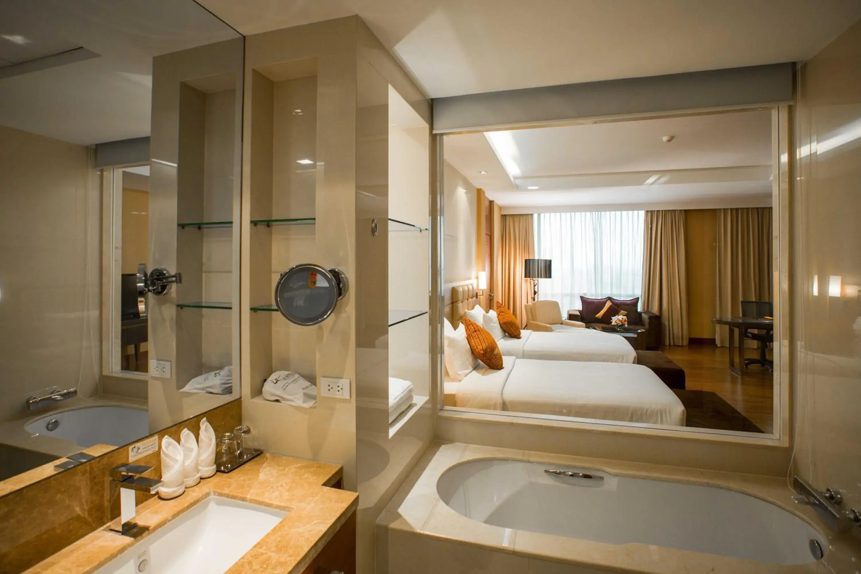 Shower, Bathroom in The Grand Fourwings Convention hotel (SHA Extra Plus)