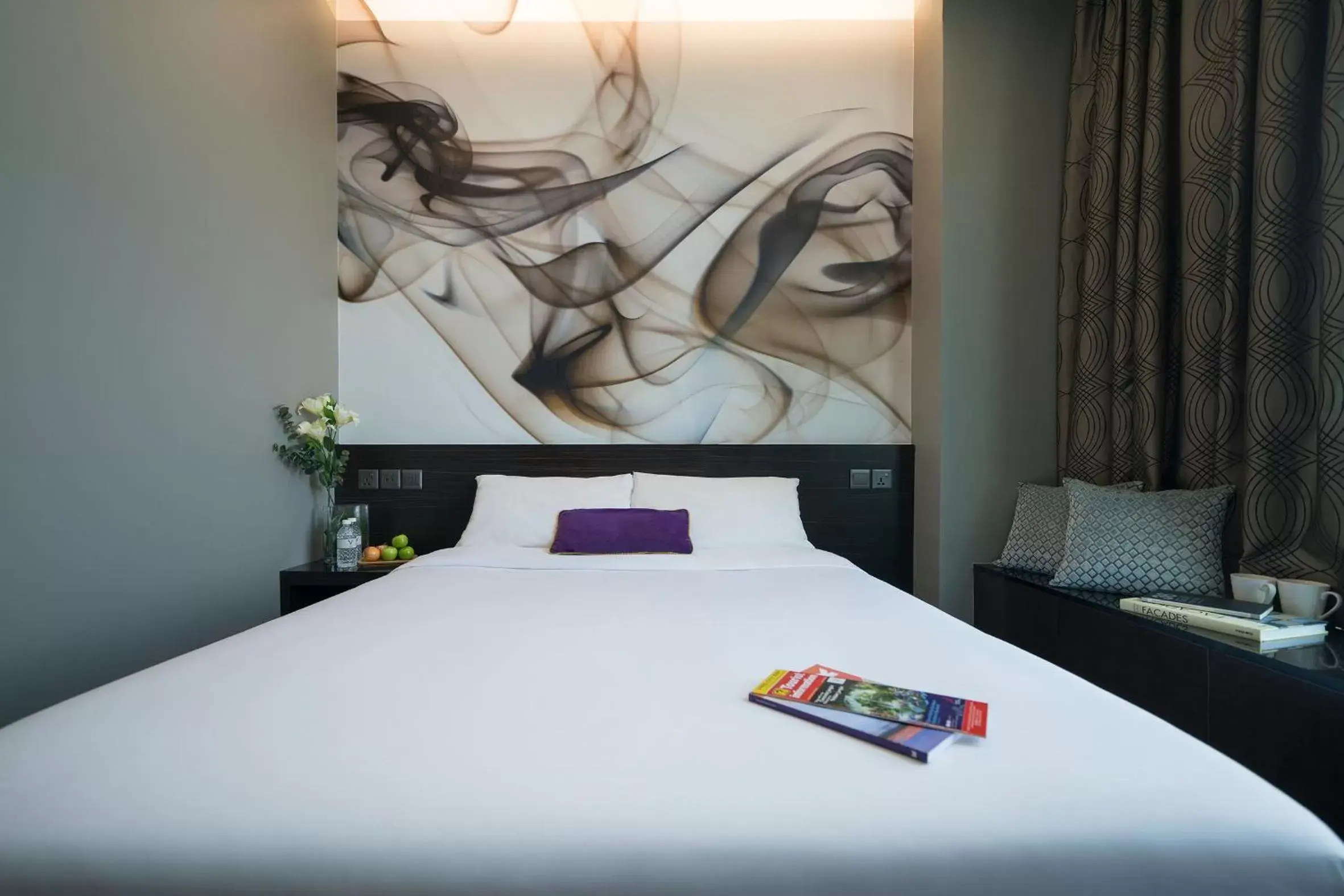 Bed in V Hotel Lavender Bed in V Hotel Lavender