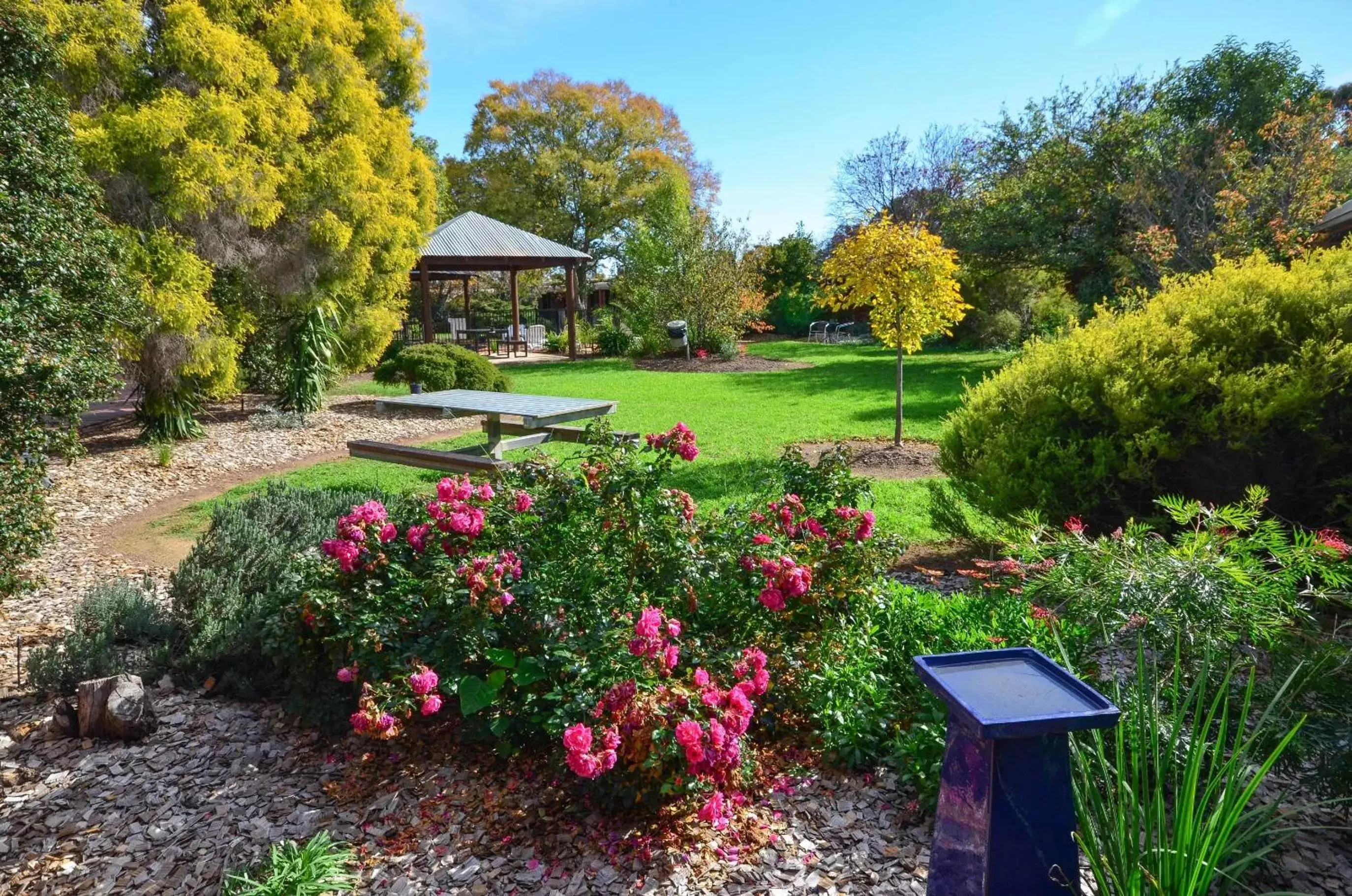 Garden in River Country Inn