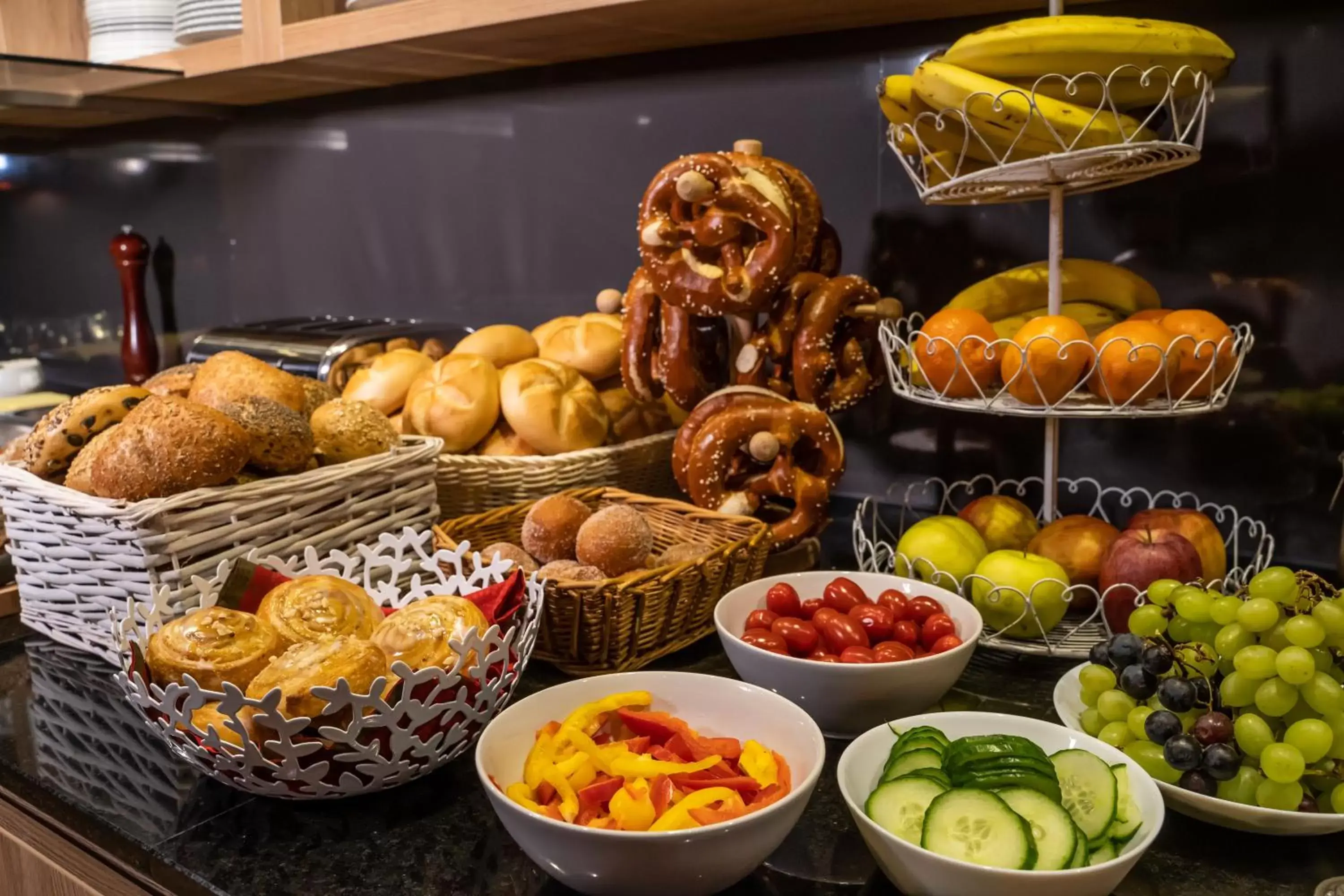 Breakfast in Hotel Weißbräu