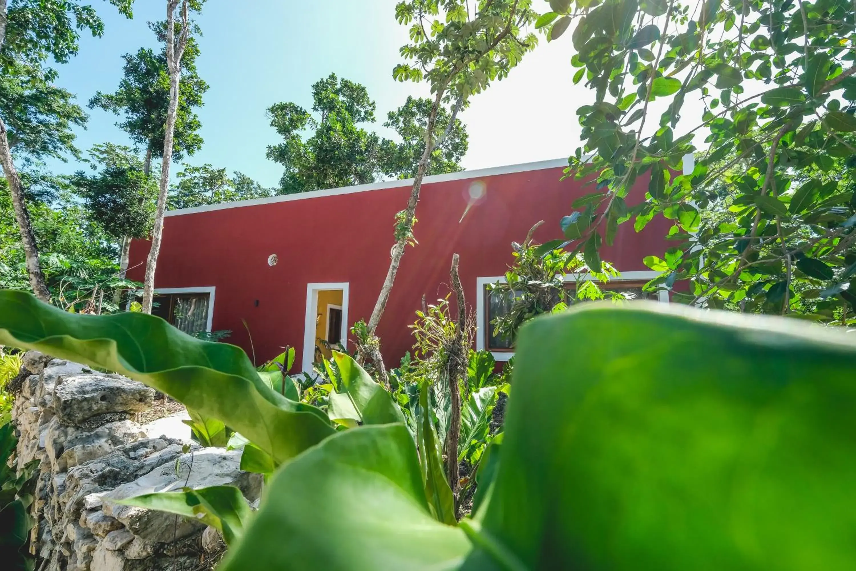 Facade/entrance, Property Building in Wakax Hacienda - Cenote & Boutique Hotel