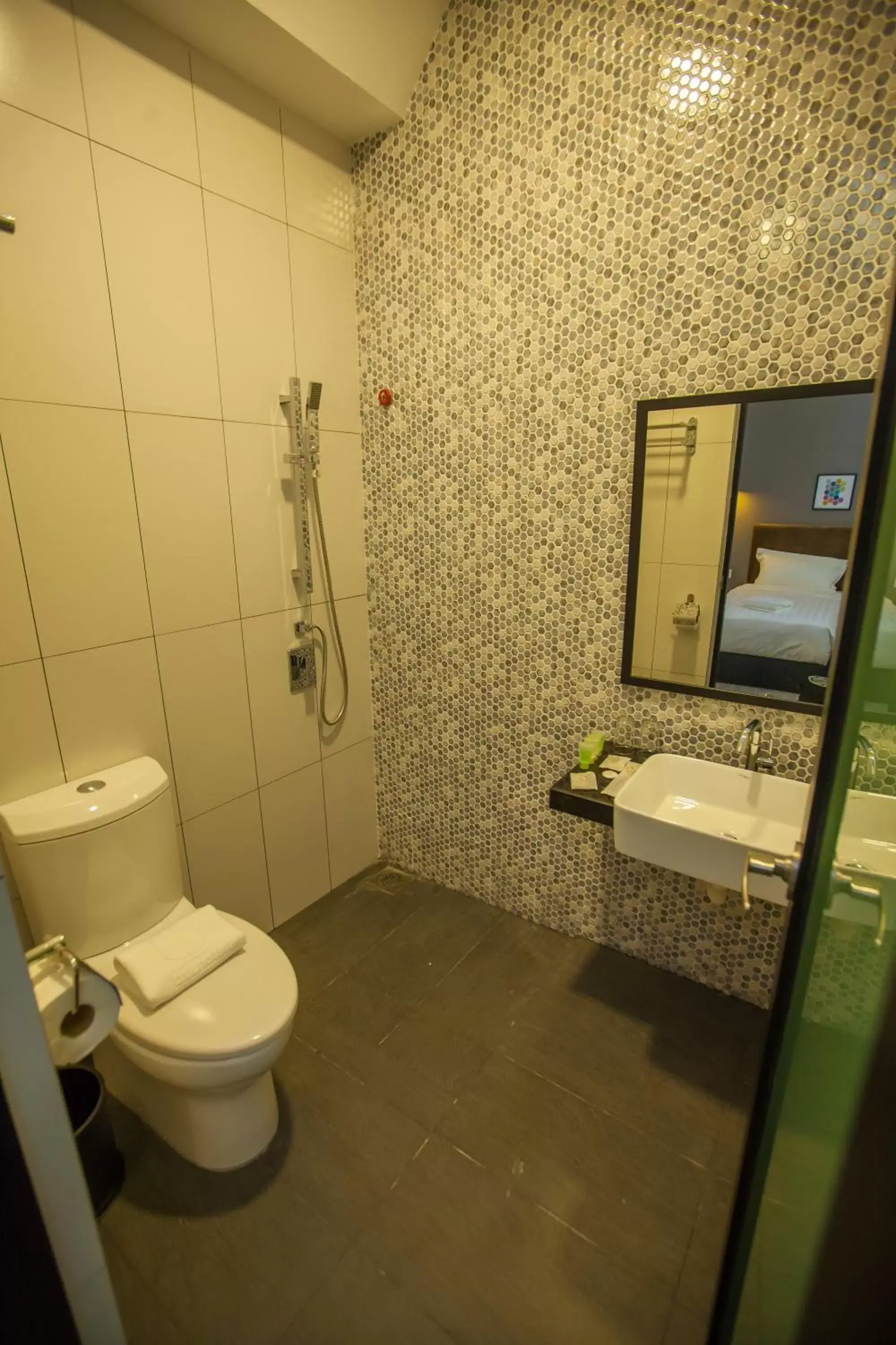 Bathroom in Bzz Hotel Skudai