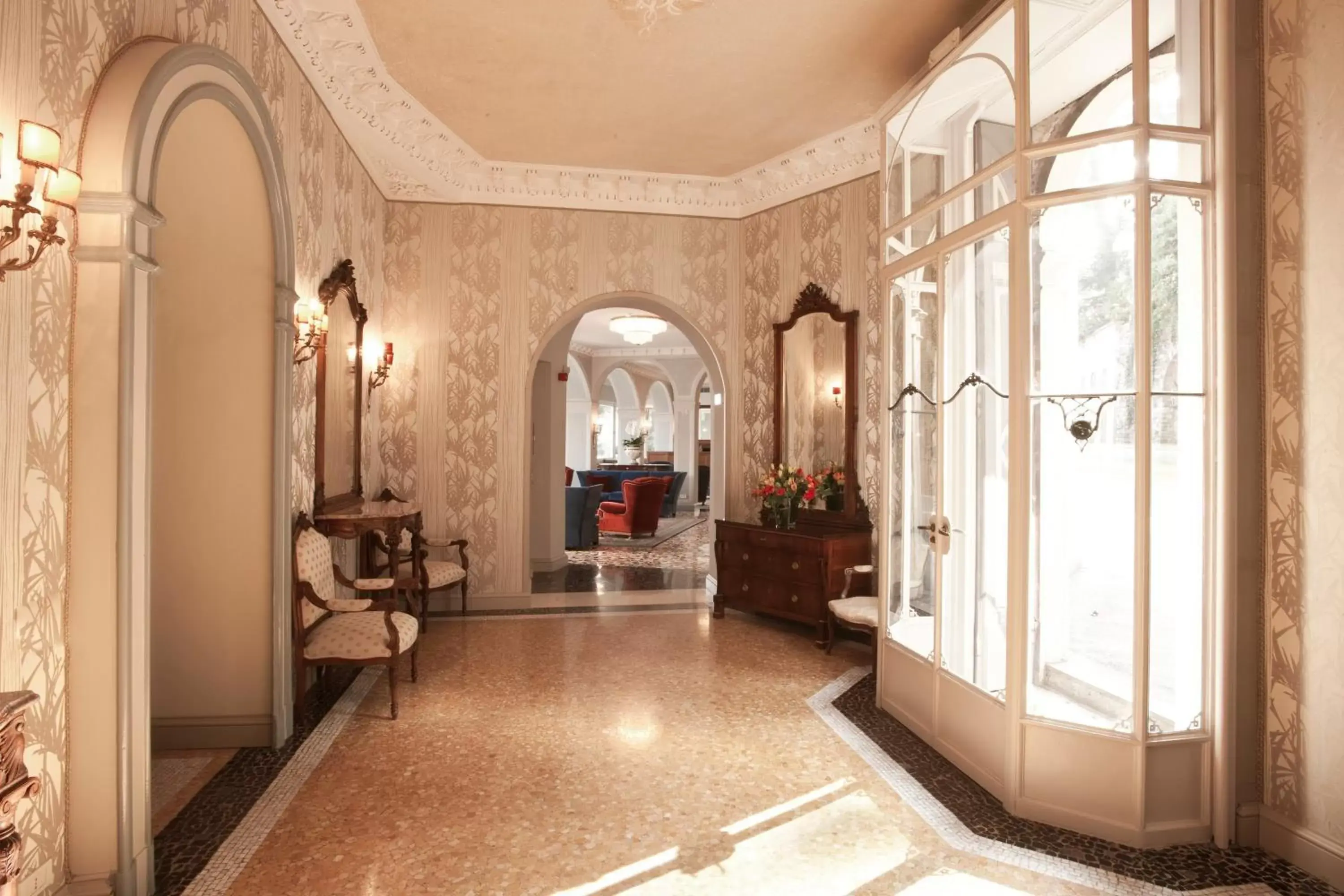 Lobby or reception in Hotel Villa Flori