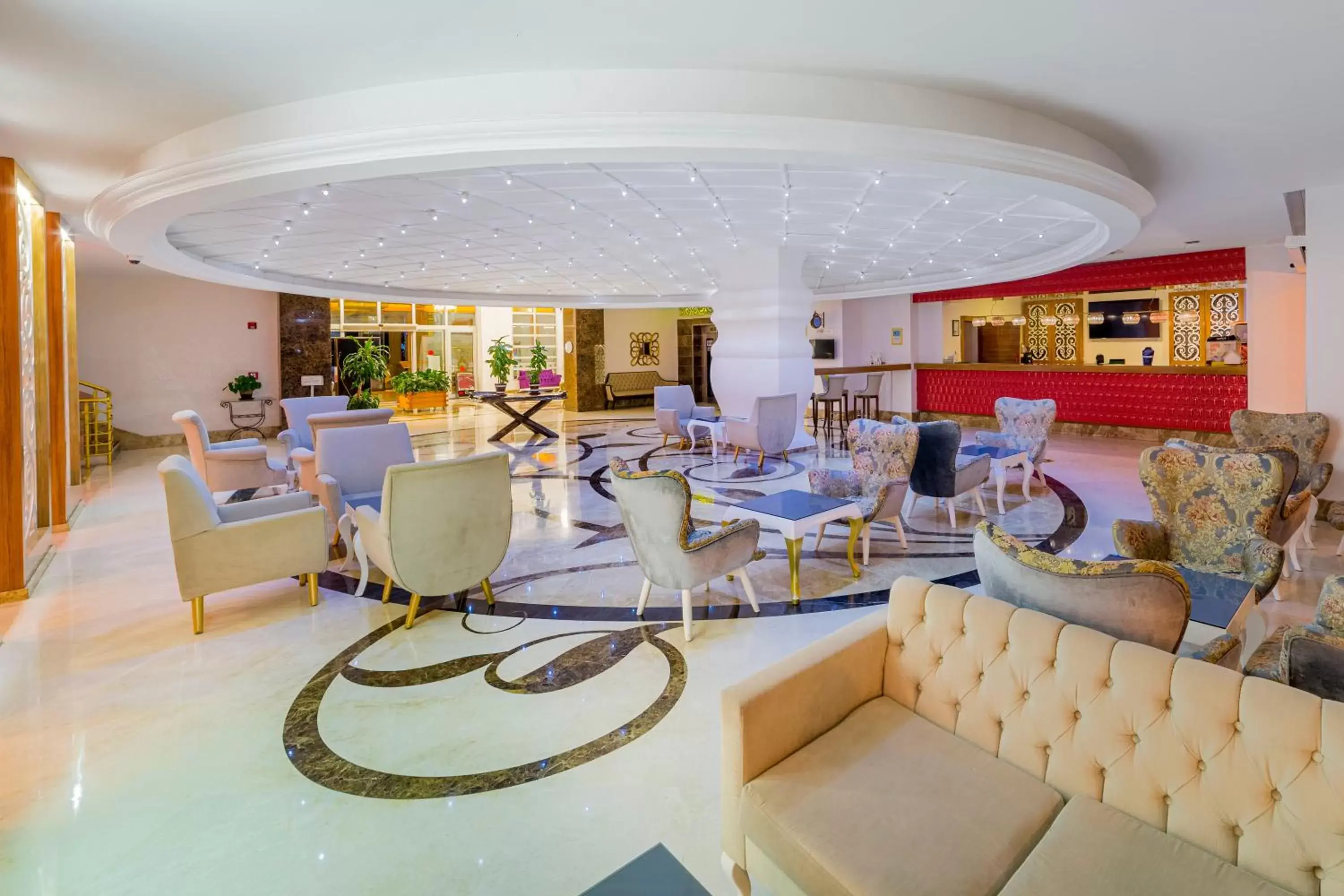 Lobby or reception in Justiniano Deluxe Resort
