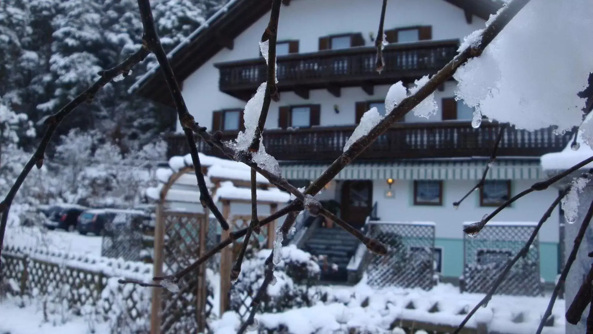 Facade/entrance, Winter in Residence Obermoarhof