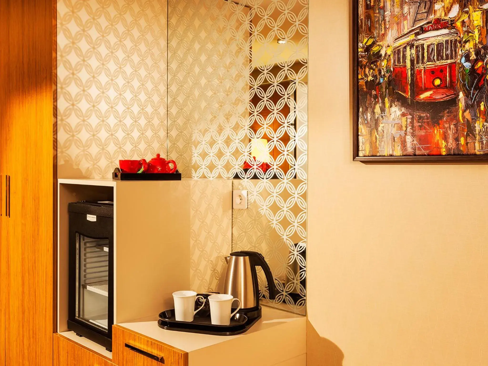 Photo of the whole room, Kitchen/Kitchenette in Nidya Hotel Esenyurt