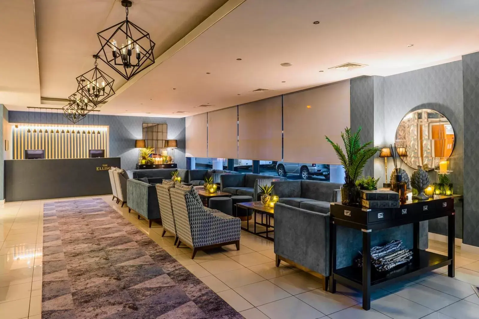 Lobby or reception in The Ellison Lobby or reception in The Ellison