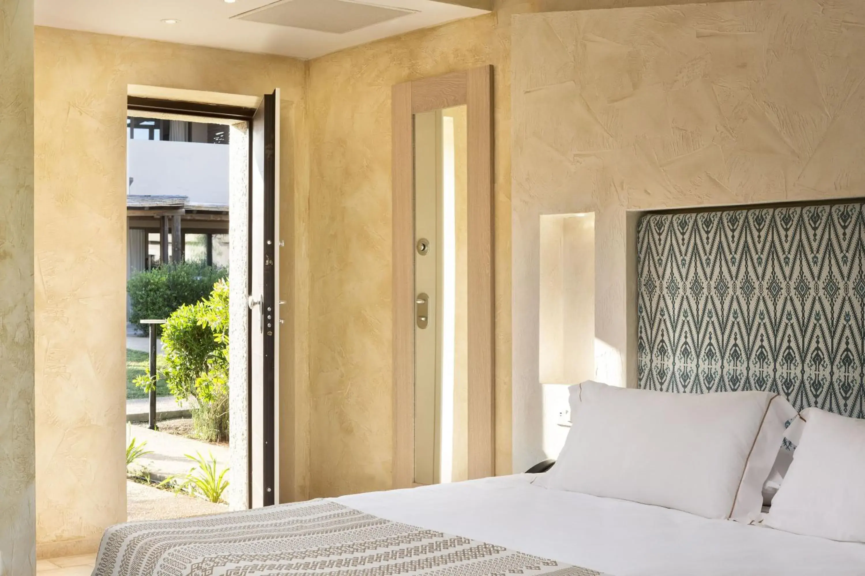 Facade/entrance, Bed in Baglioni Resort Sardinia - The Leading Hotels of the World Facade/entrance, Bed in Baglioni Resort Sardinia - The Leading Hotels of the World