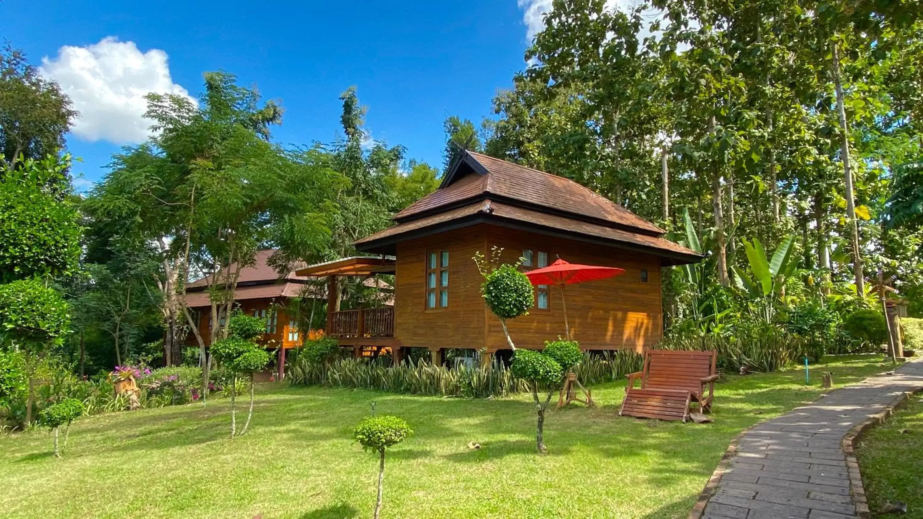 Garden, Property Building in Nan Seasons Boutique Resort