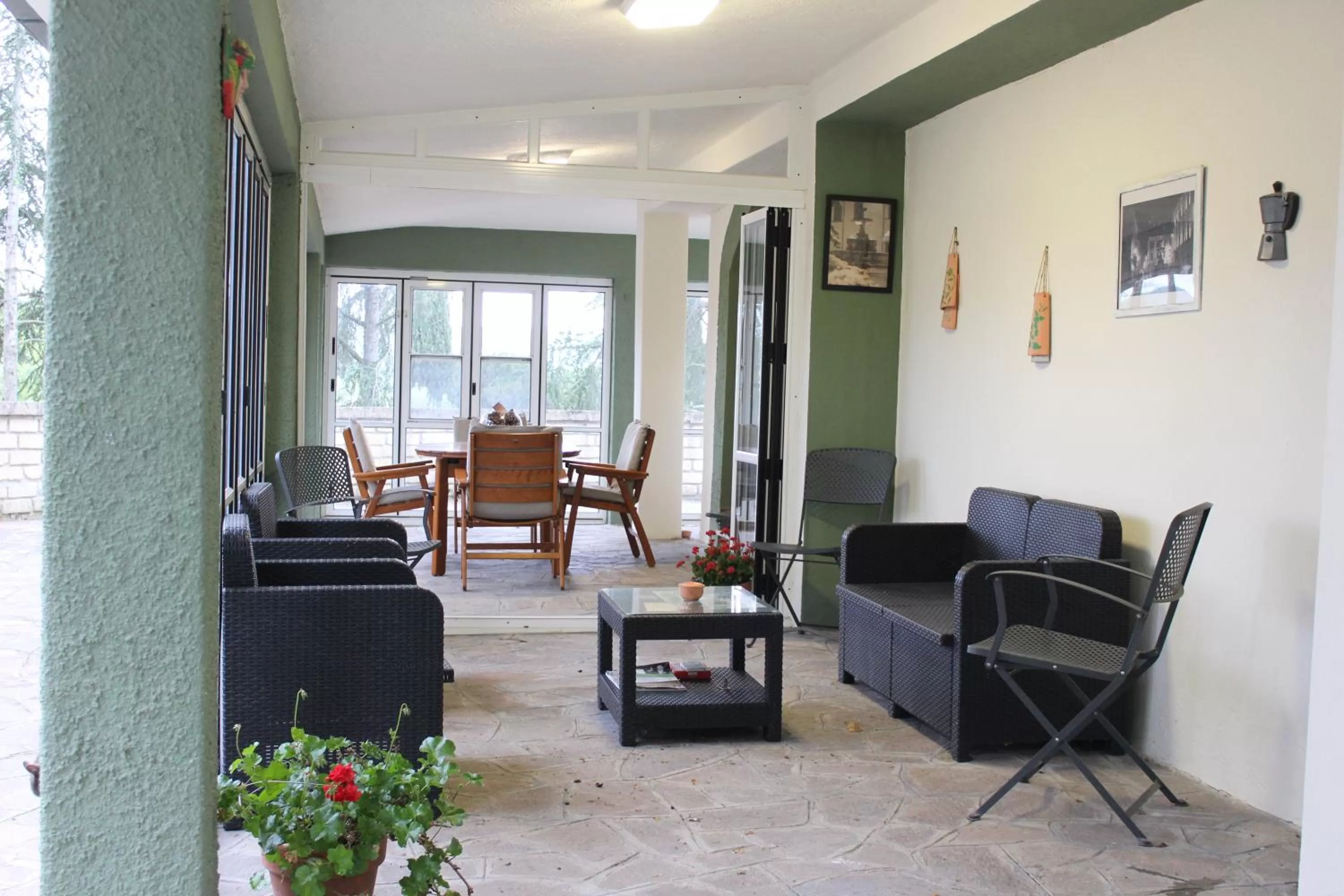 Patio, Seating Area in Bed and Breakfast Romantica Evasione