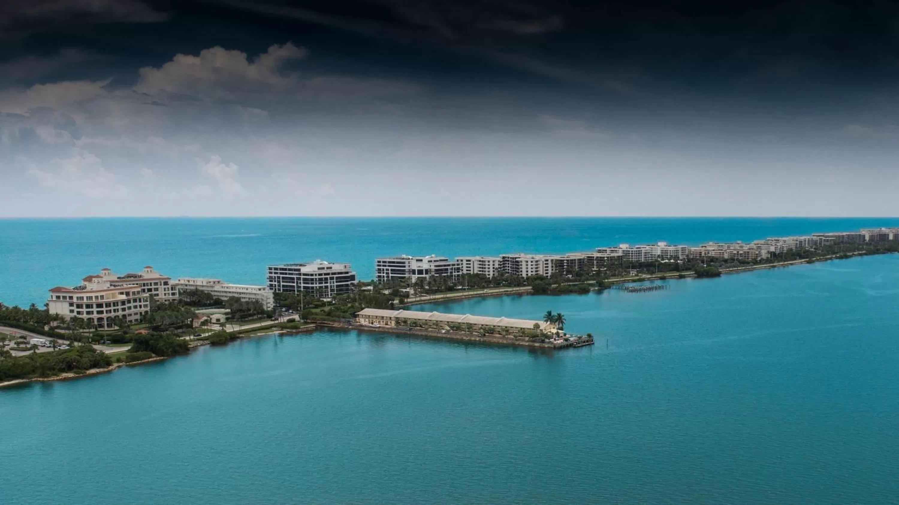 Bird's-eye View in Palm Beach Waterfront Condos - Full Kitchens!