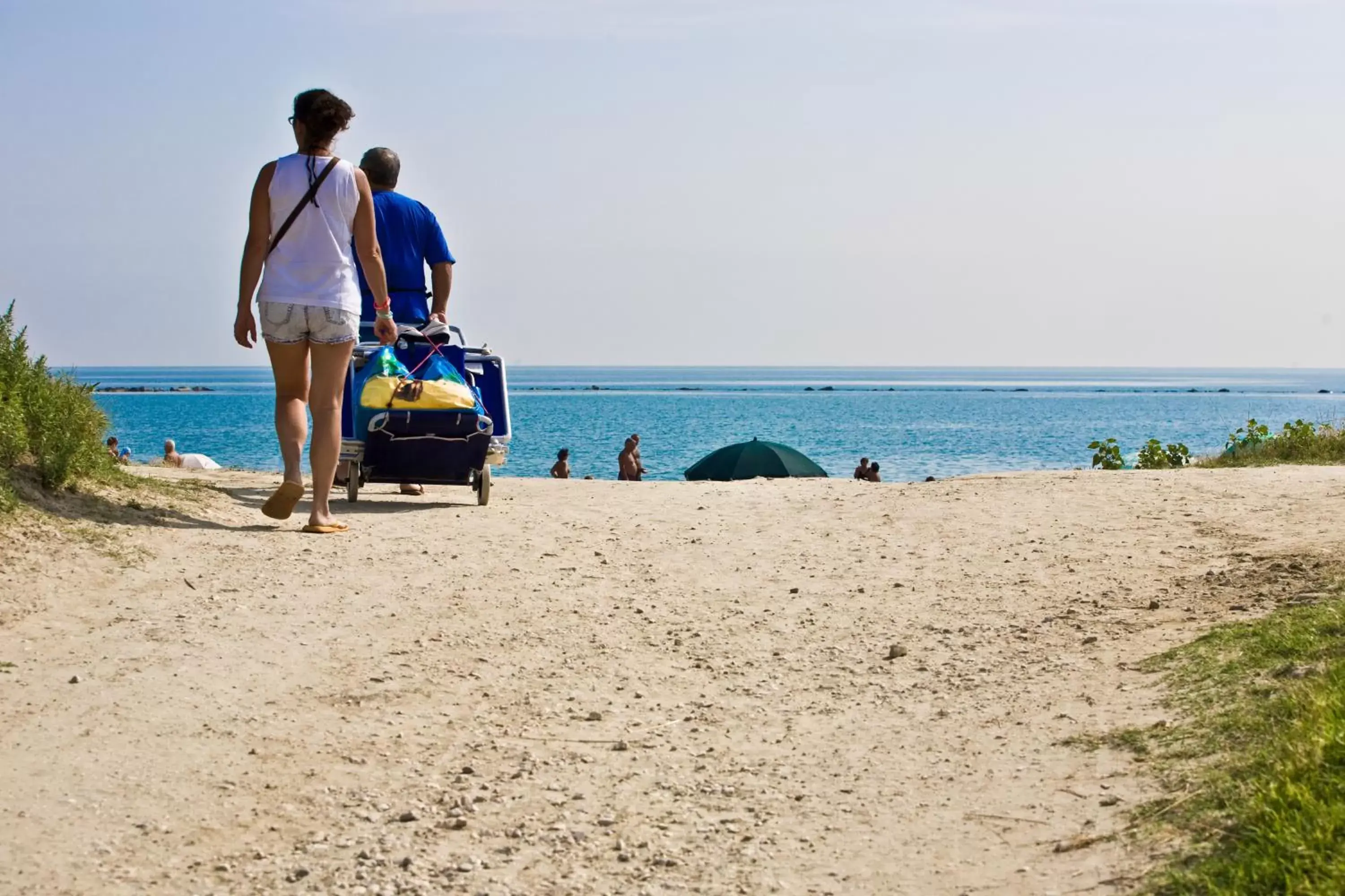 Beach in Hotel Residence Le Dune