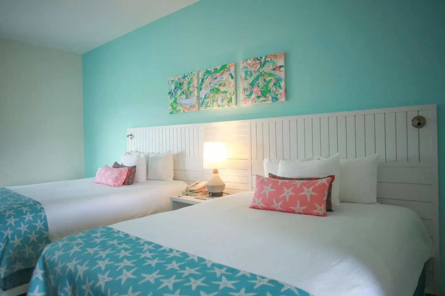 Bed in Pelican Bay Hotel