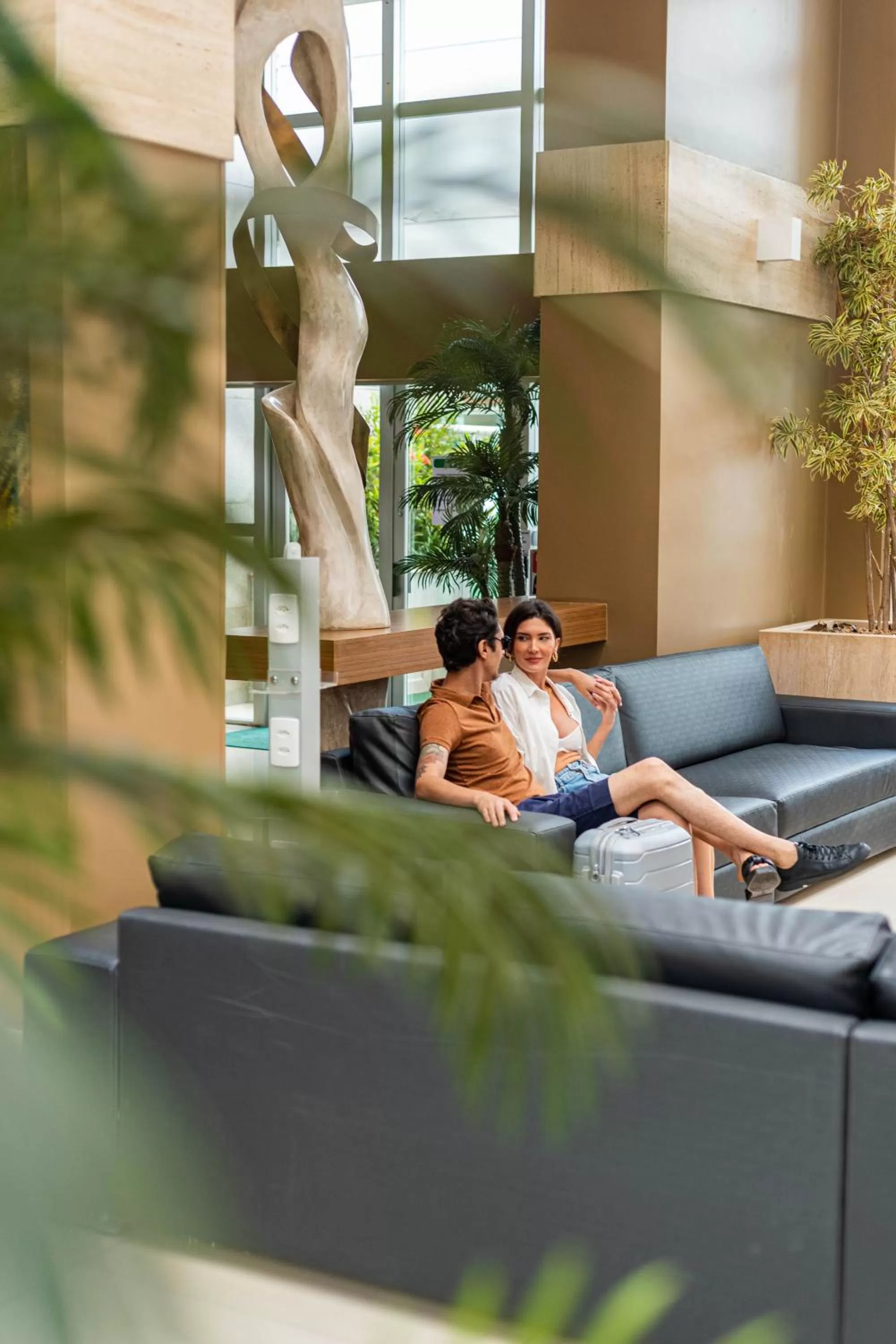 People in Jade Hotel Brasília