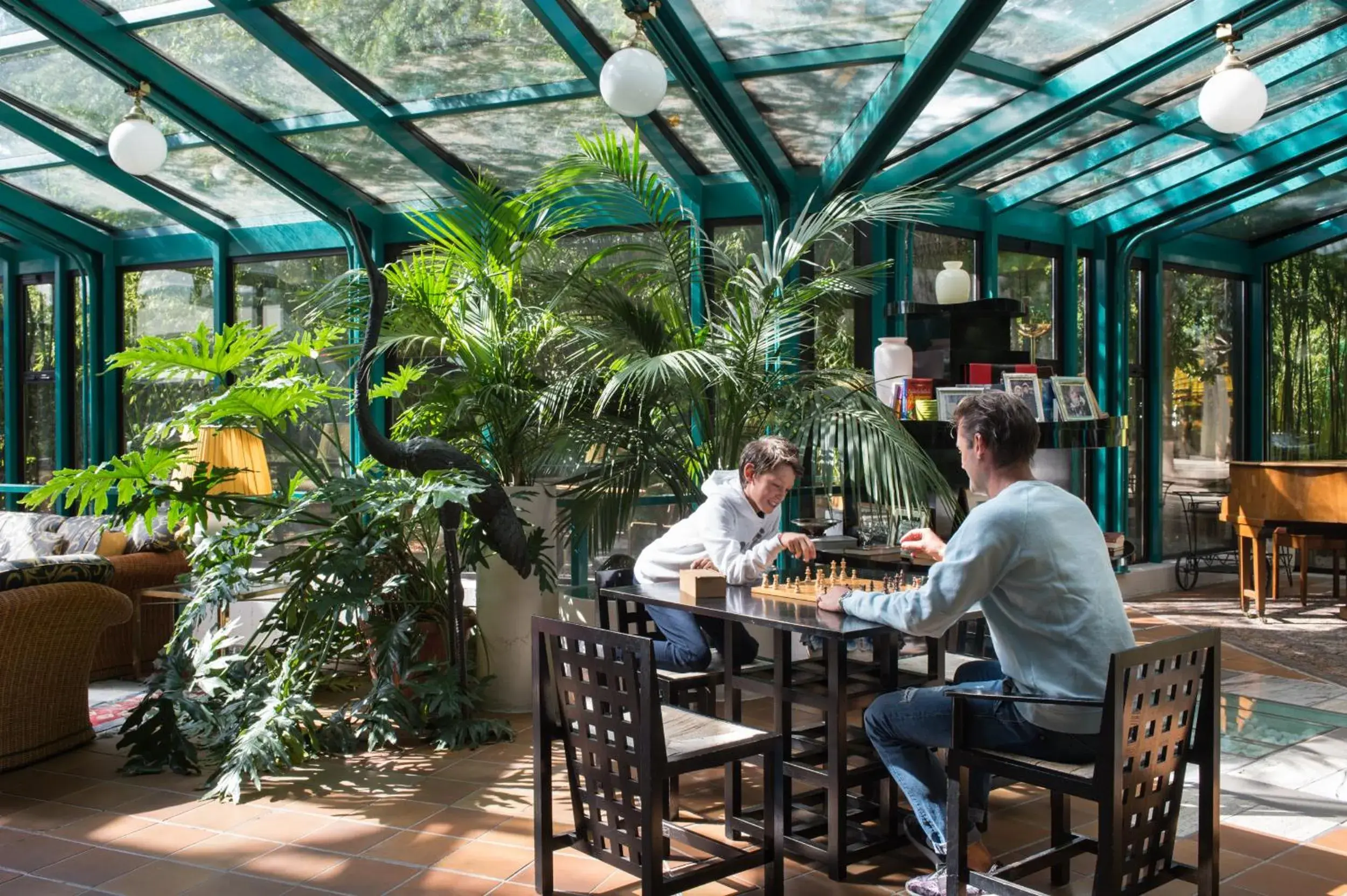 Patio in Grand Hotel Panoramic