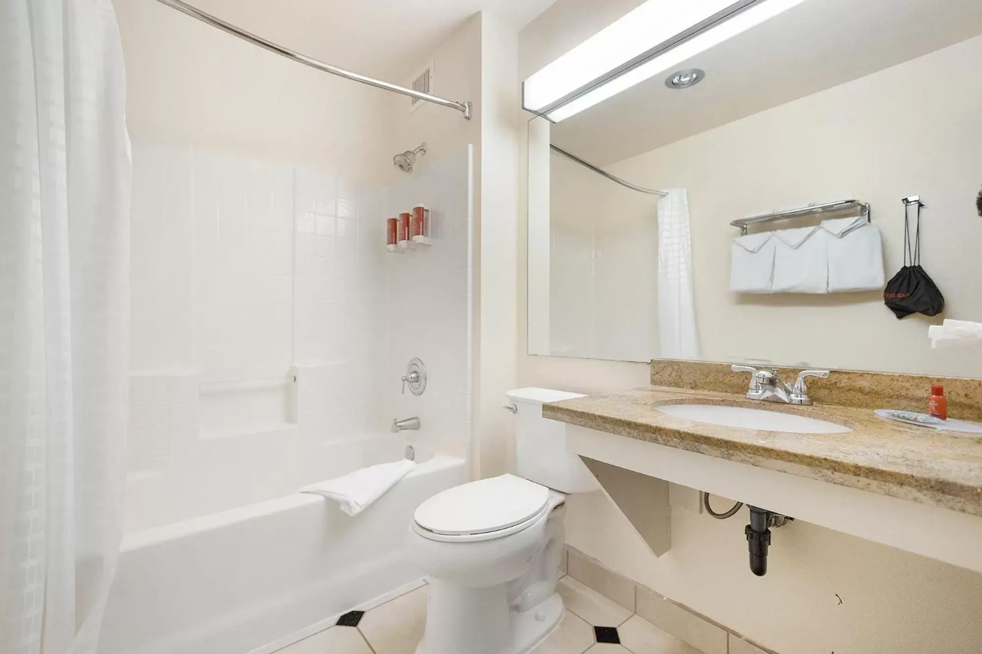 Bathroom in SureStay Plus Hotel by Best Western Rocklin