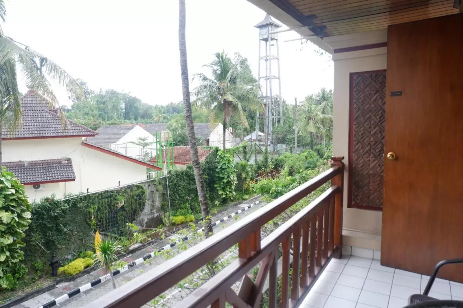 Garden view, Balcony/Terrace in The Jayakarta Yogyakarta Hotel & Spa