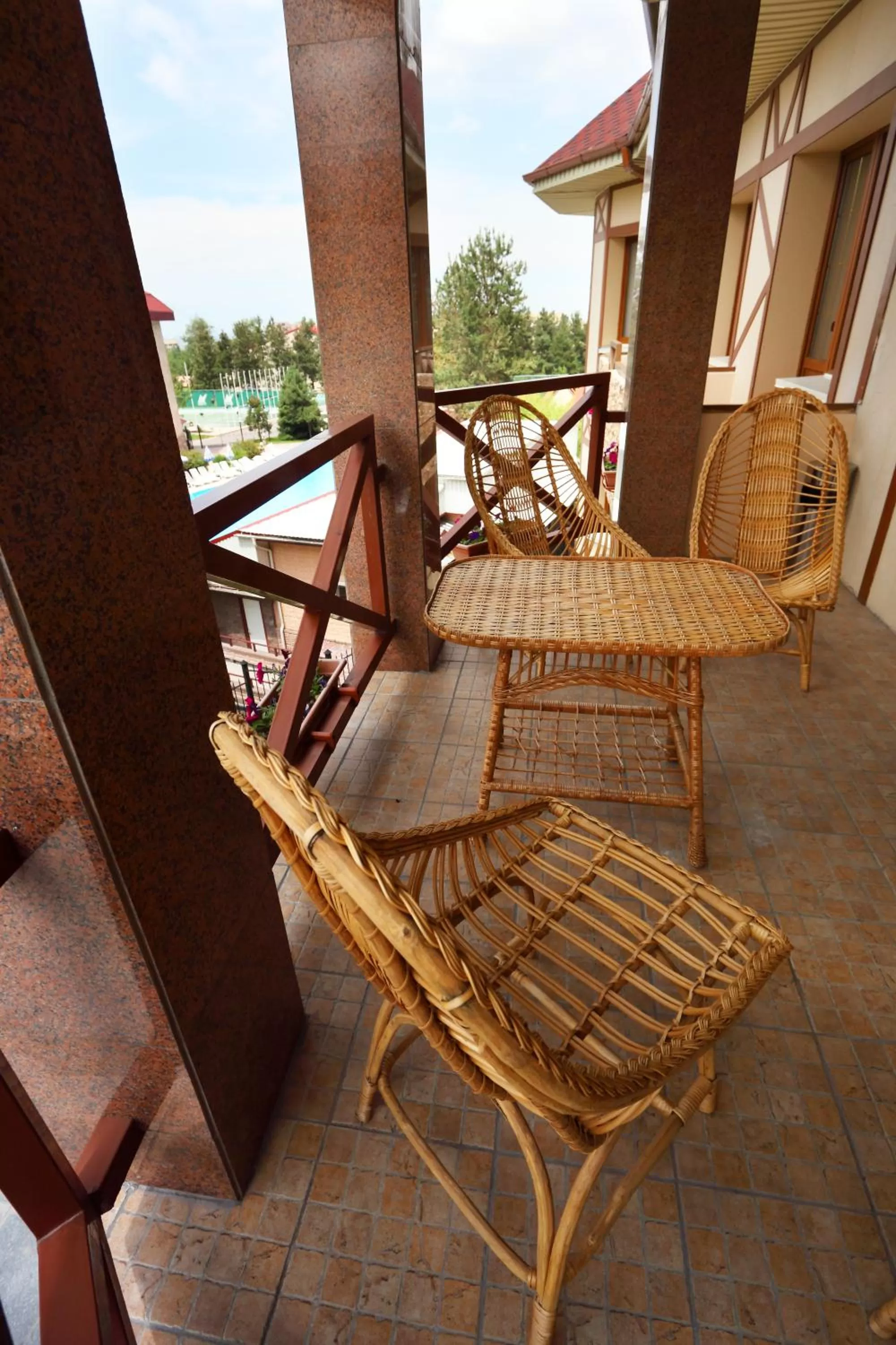 Balcony/Terrace in Alpen Ville
