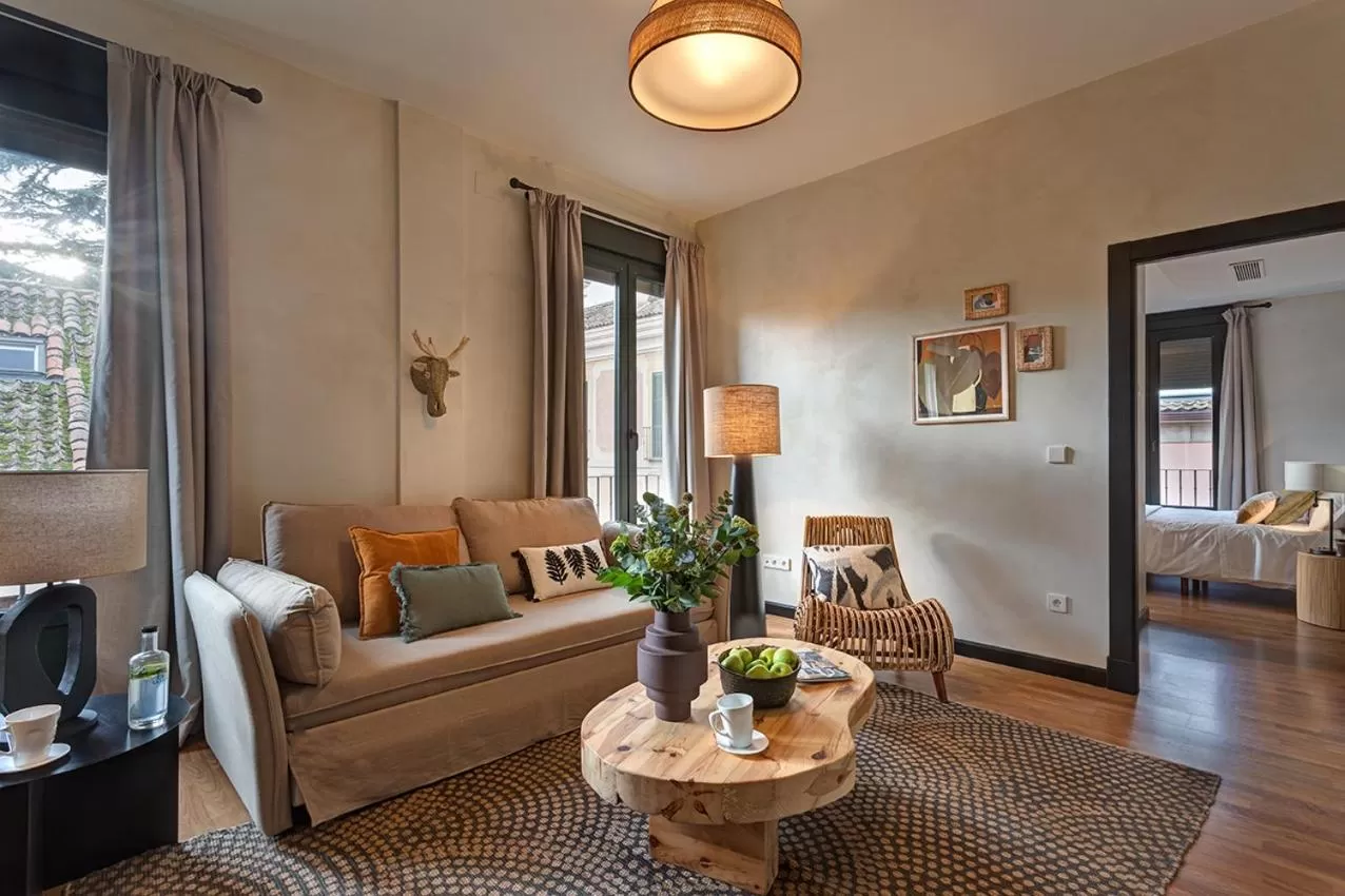 Living room, Seating Area in Hospedium Hotel La Farm