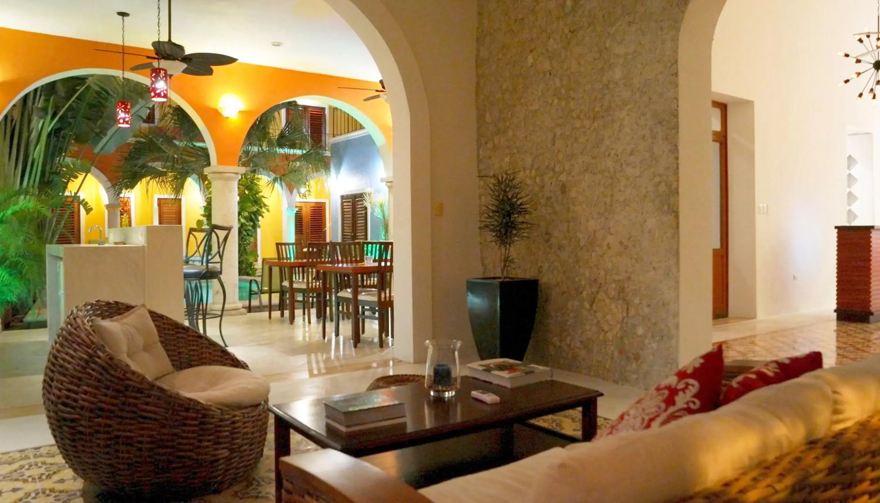 Lounge or bar, Seating Area in Merida Santiago Hotel Boutique