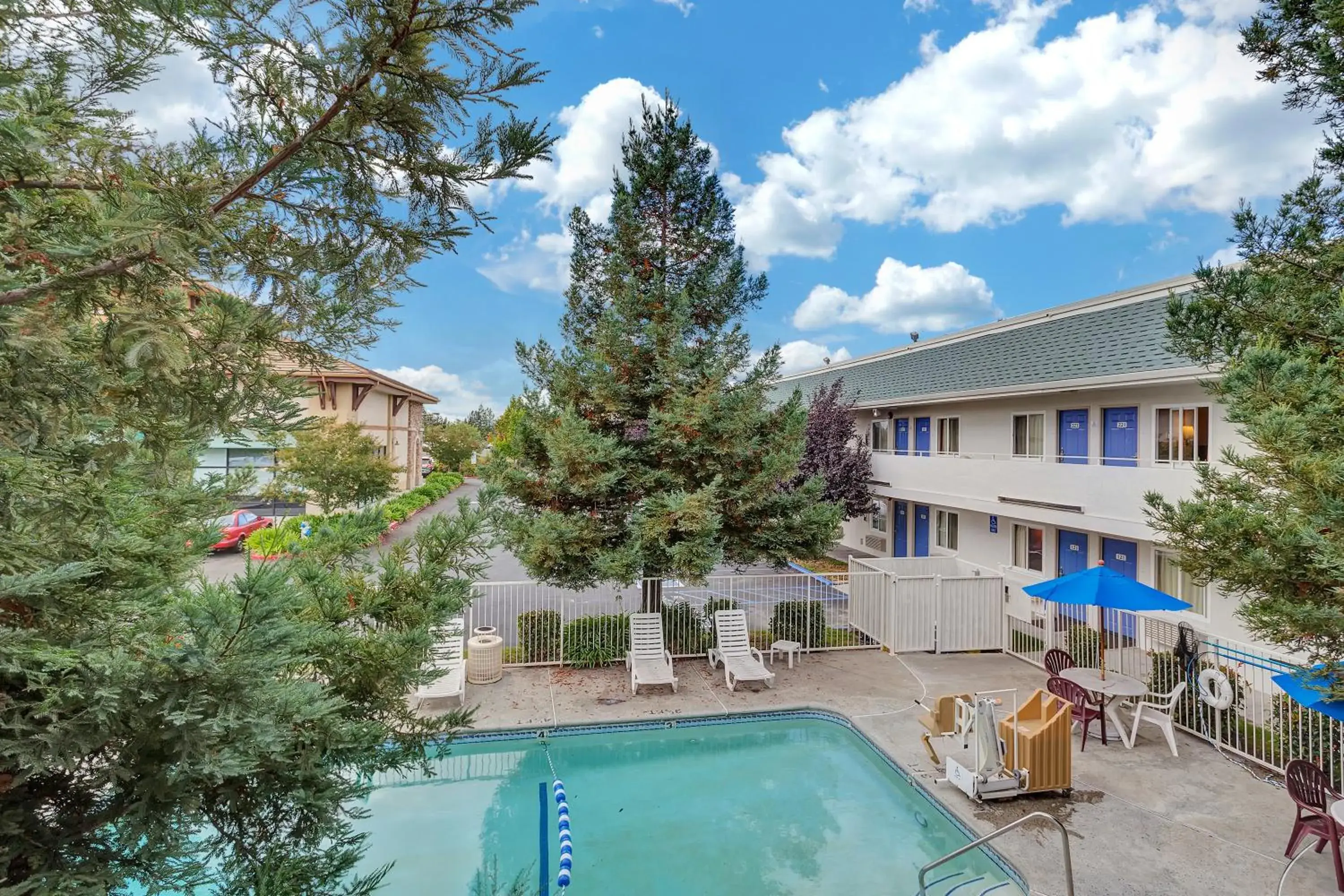 Swimming Pool in Motel 6-Rohnert Park, CA