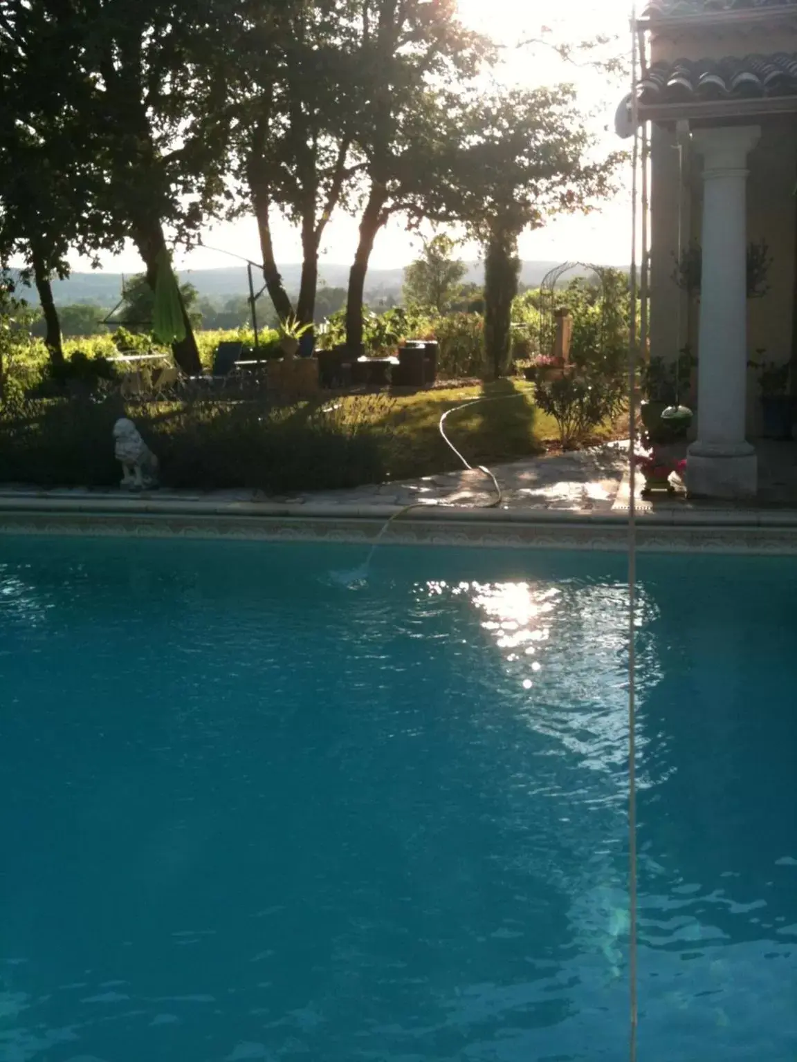 Garden view, Swimming Pool in Chambre d'Hôte Couguiolet - avec piscine