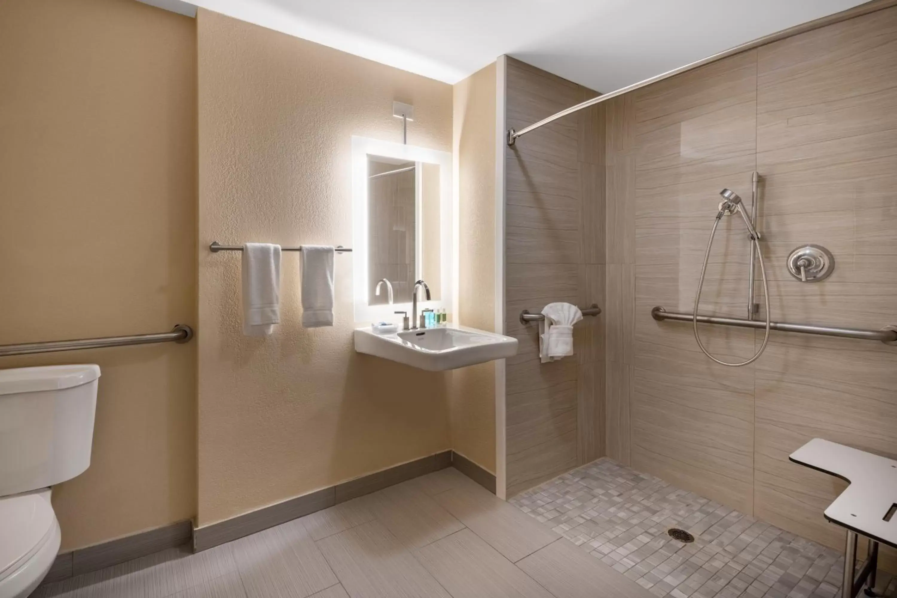 Shower, Bathroom in Holiday Inn Poughkeepsie, an IHG Hotel