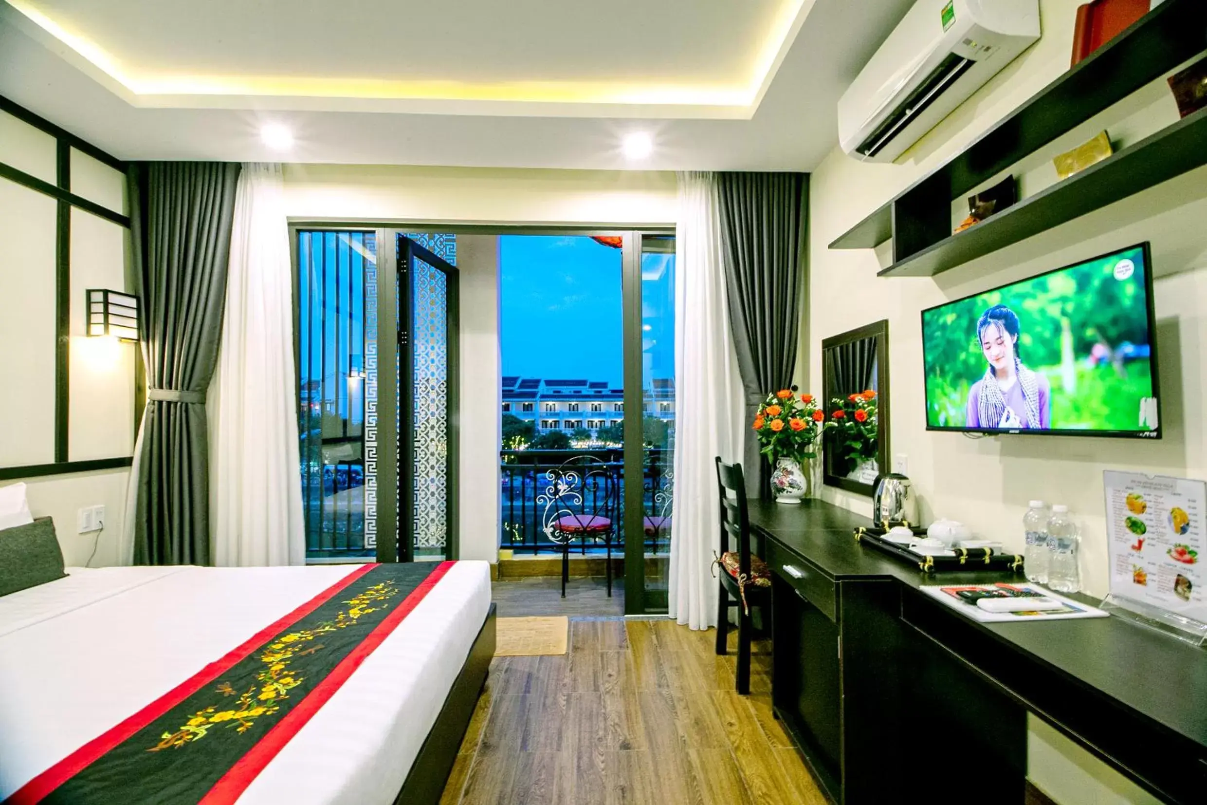 Bedroom, Bed in Hoi An Riverland Villa - Hoi An Center Bedroom, Bed in Hoi An Riverland Villa - Hoi An Center