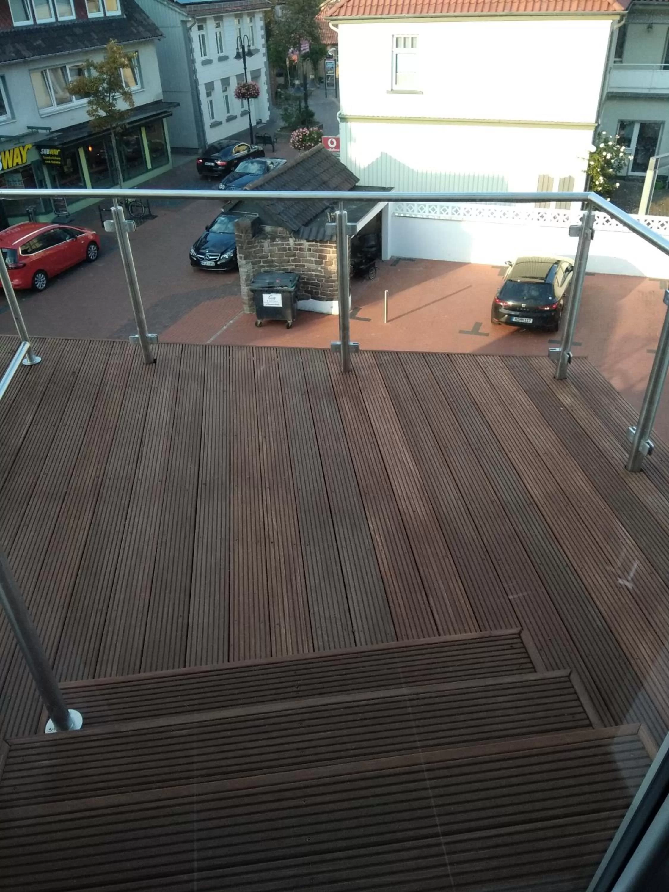 Balcony/Terrace in Hotel Walsroder Hof