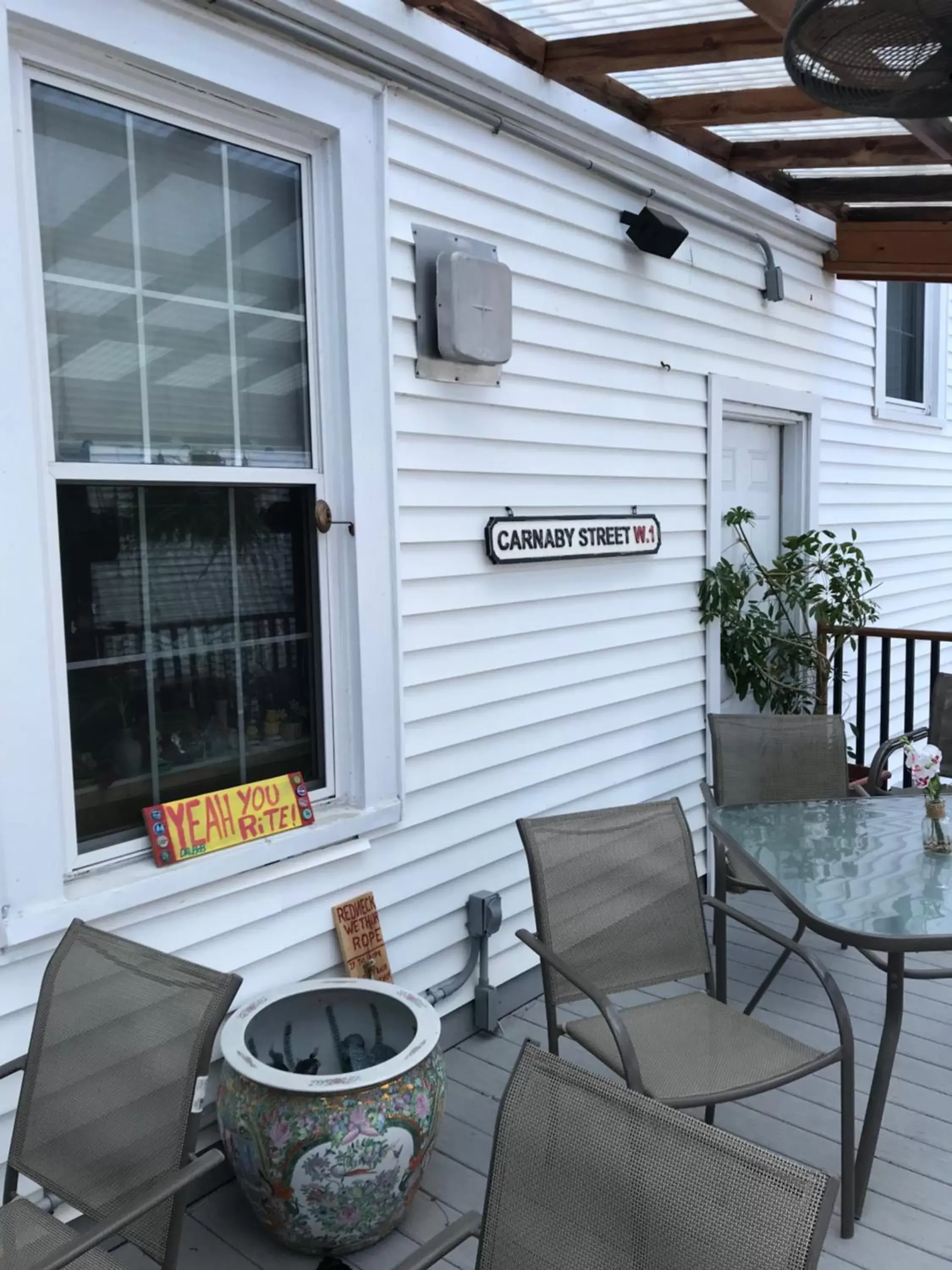 Balcony/Terrace in Rose Manor Bed & Breakfast