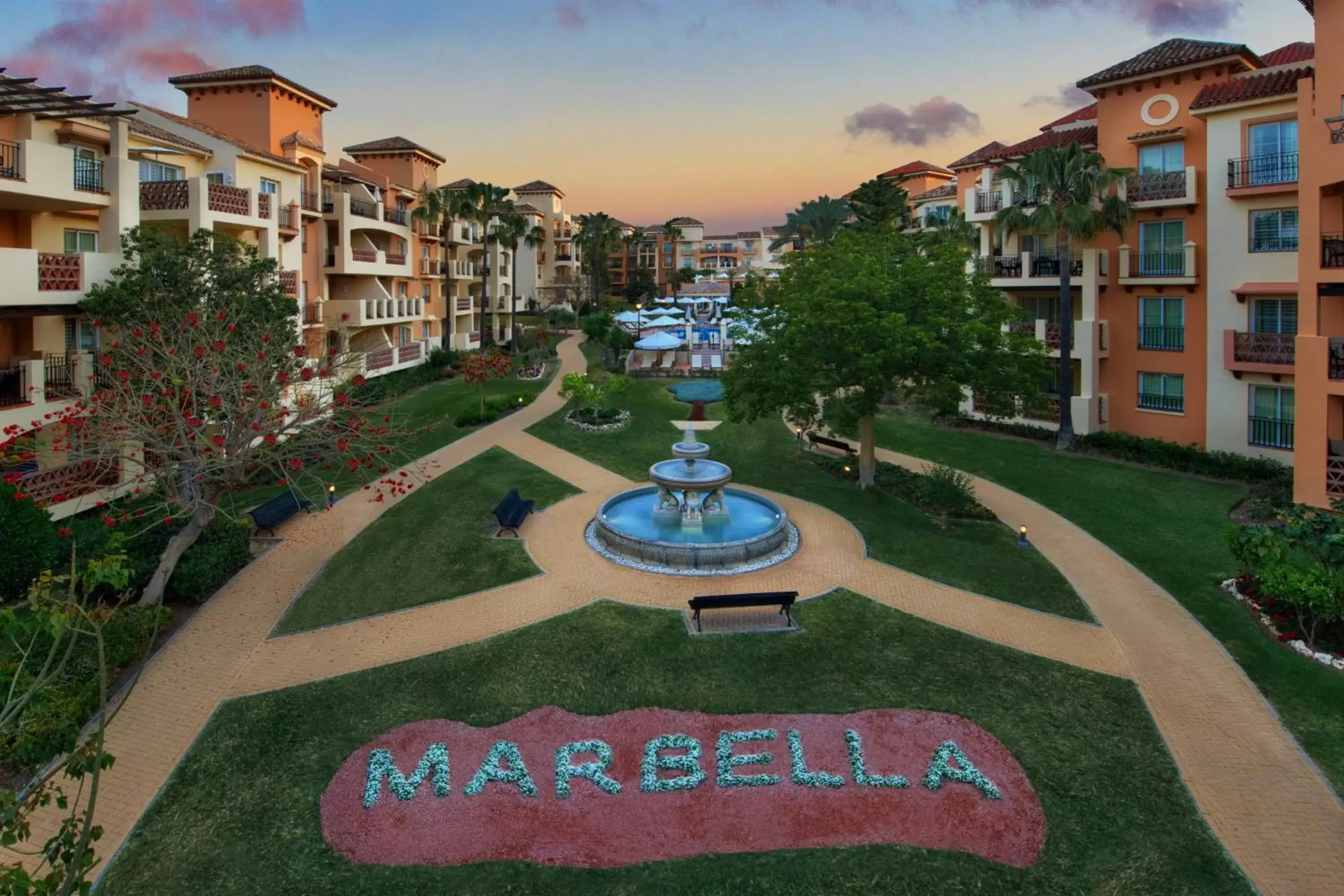 Property building in Marriott's Marbella Beach Resort
